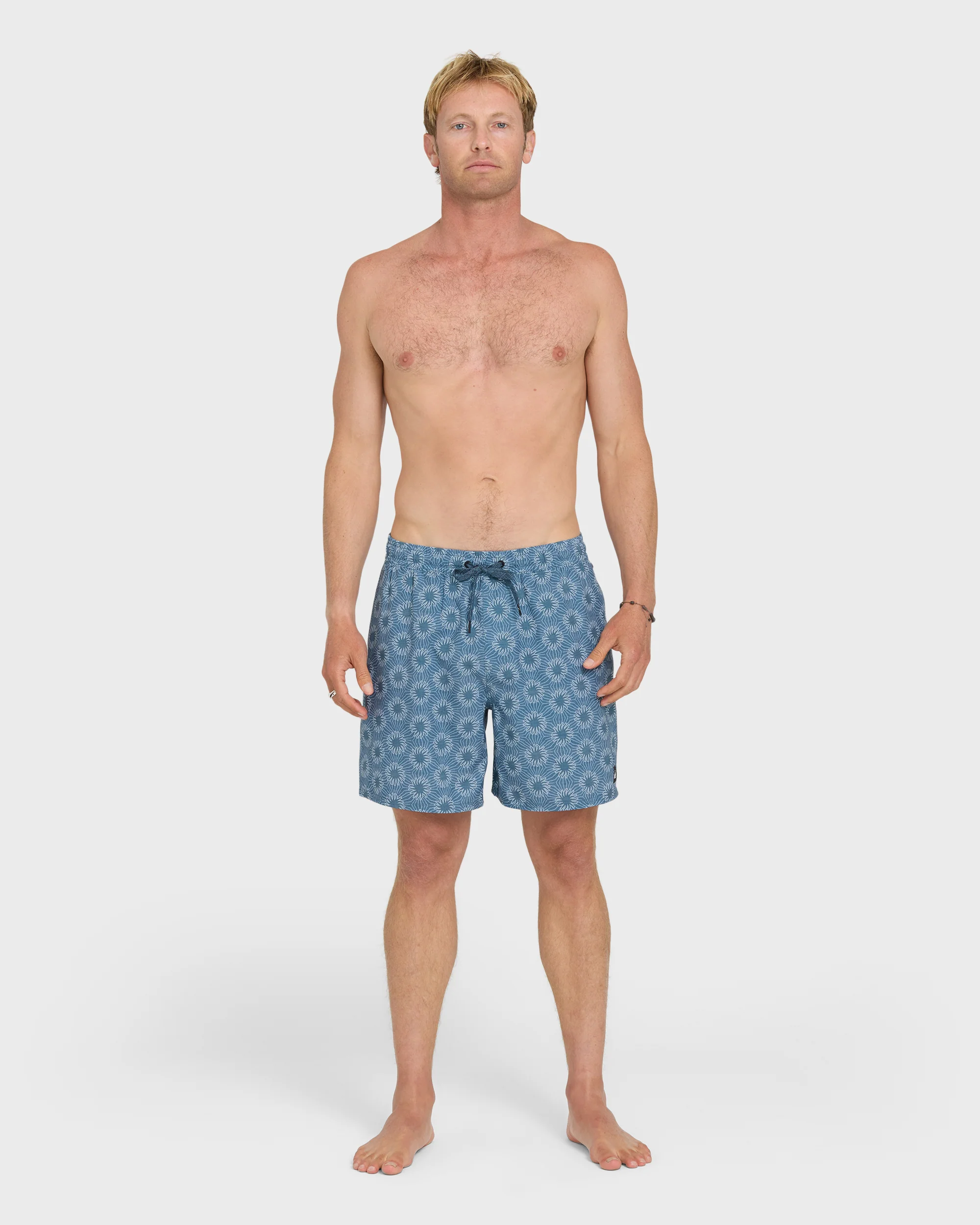 Ocean Mayhem 17" Swim Trunks - Dark Denim 3 Ocean Mayhem 17" Swim Trunks - Dark Denim