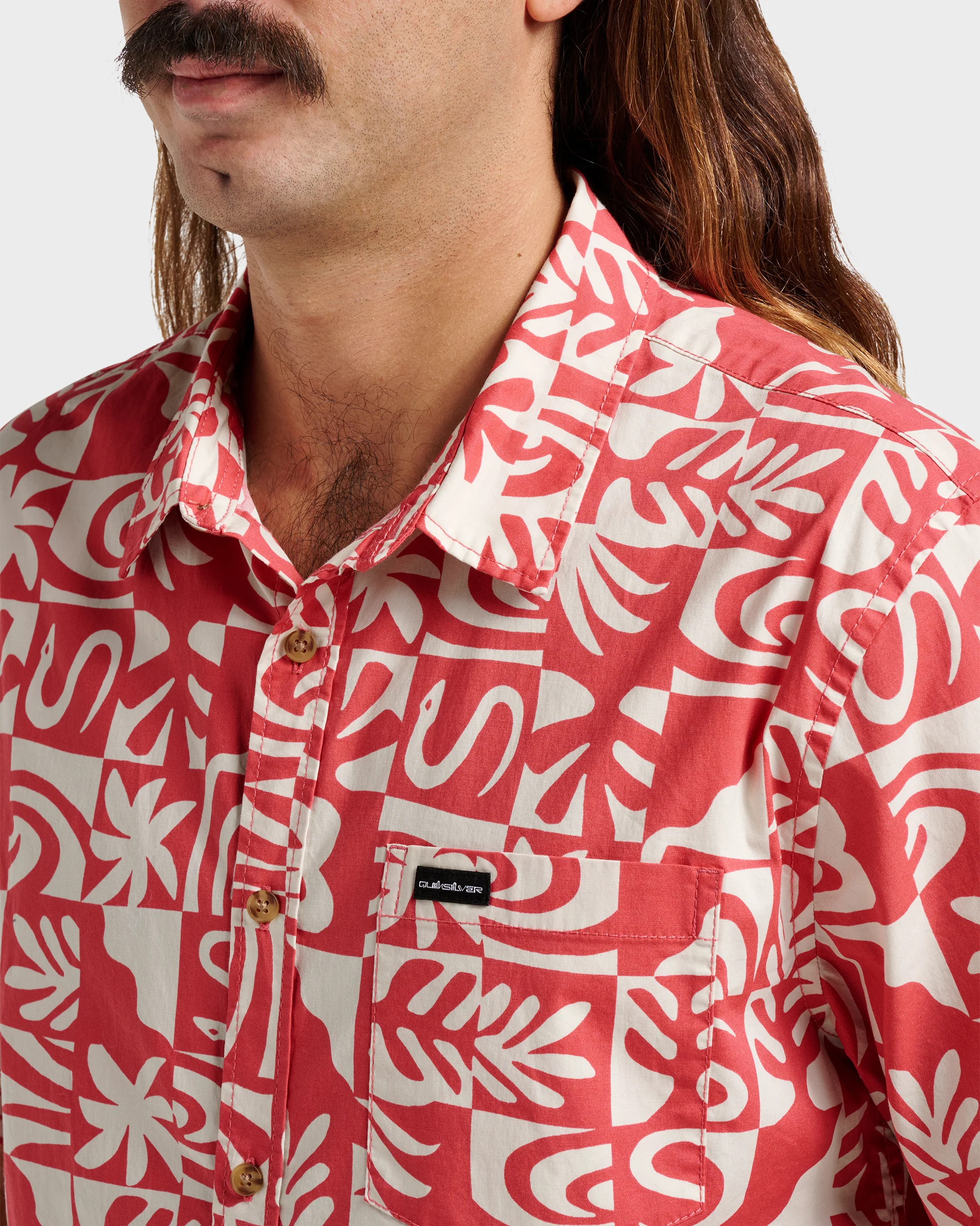Terra Classic Stretch Short Sleeve Shirt - Mineral Red 4 Terra Classic Stretch Short Sleeve Shirt - Mineral Red
