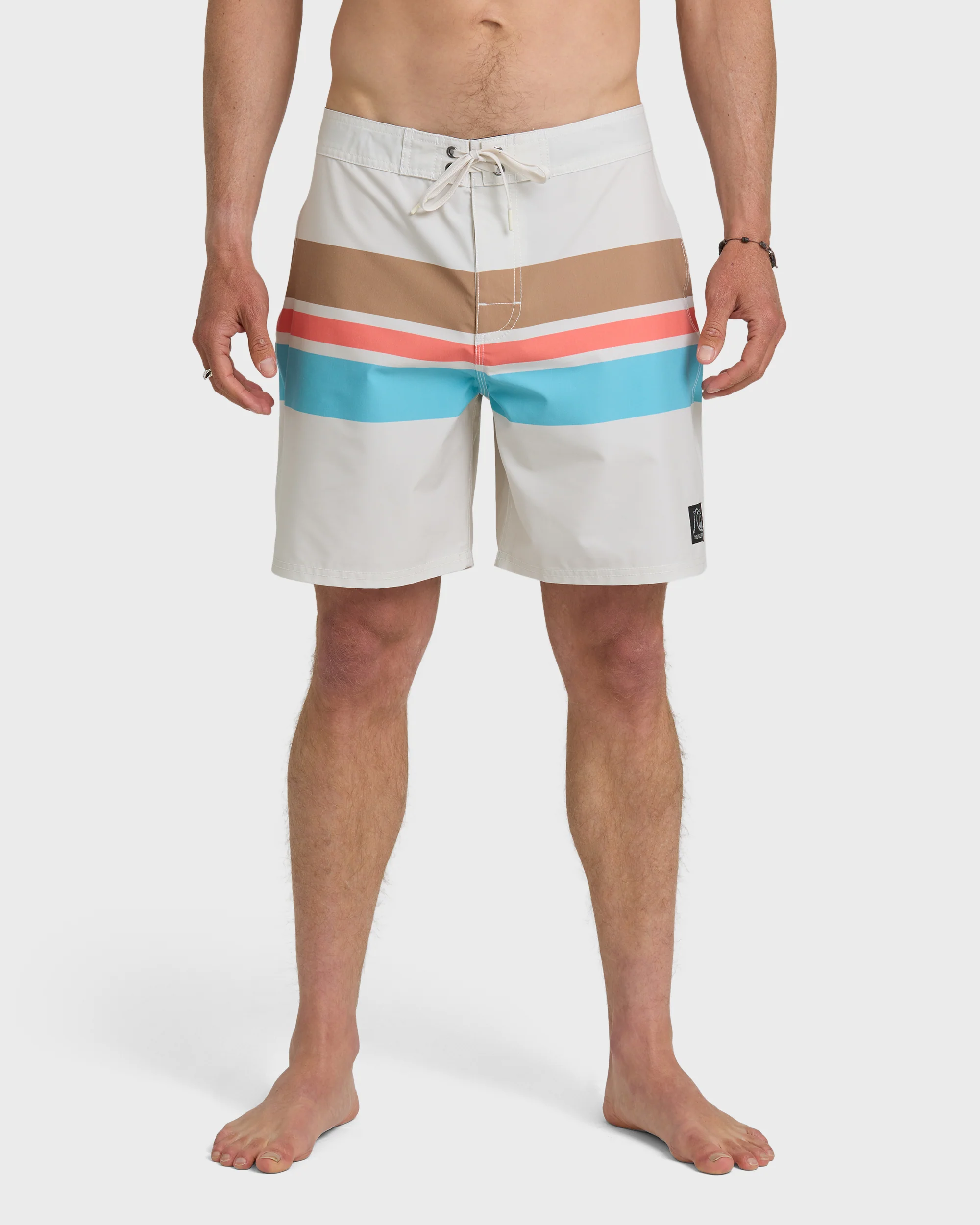 Original Straight Leg 18" Boardshorts - Bone White 1 Original Straight Leg 18" Boardshorts - Bone White