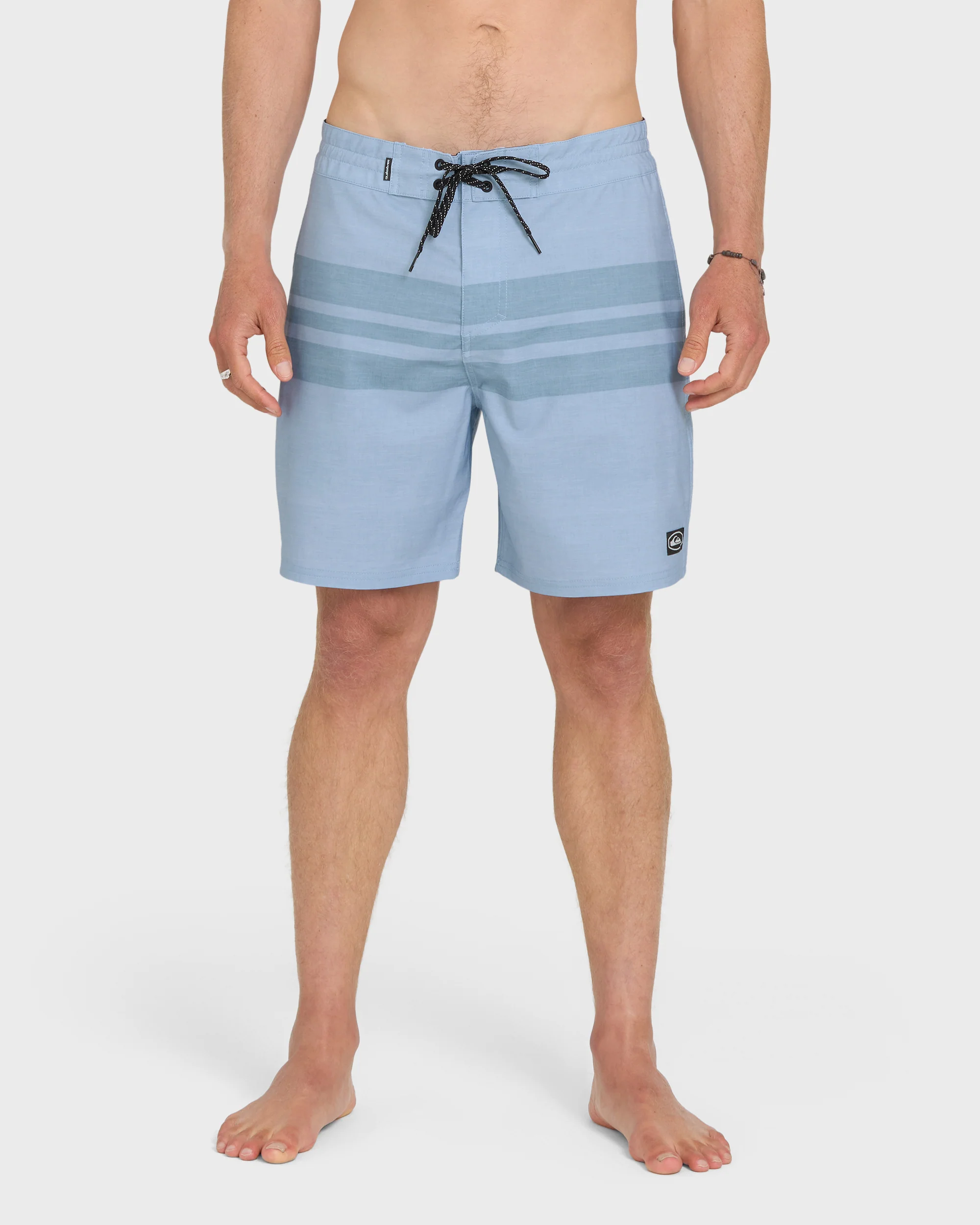 Surfsilk Street Trunk Stripe 18" Boardshorts - Skyway 1 Surfsilk Street Trunk Stripe 18" Boardshorts - Skyway
