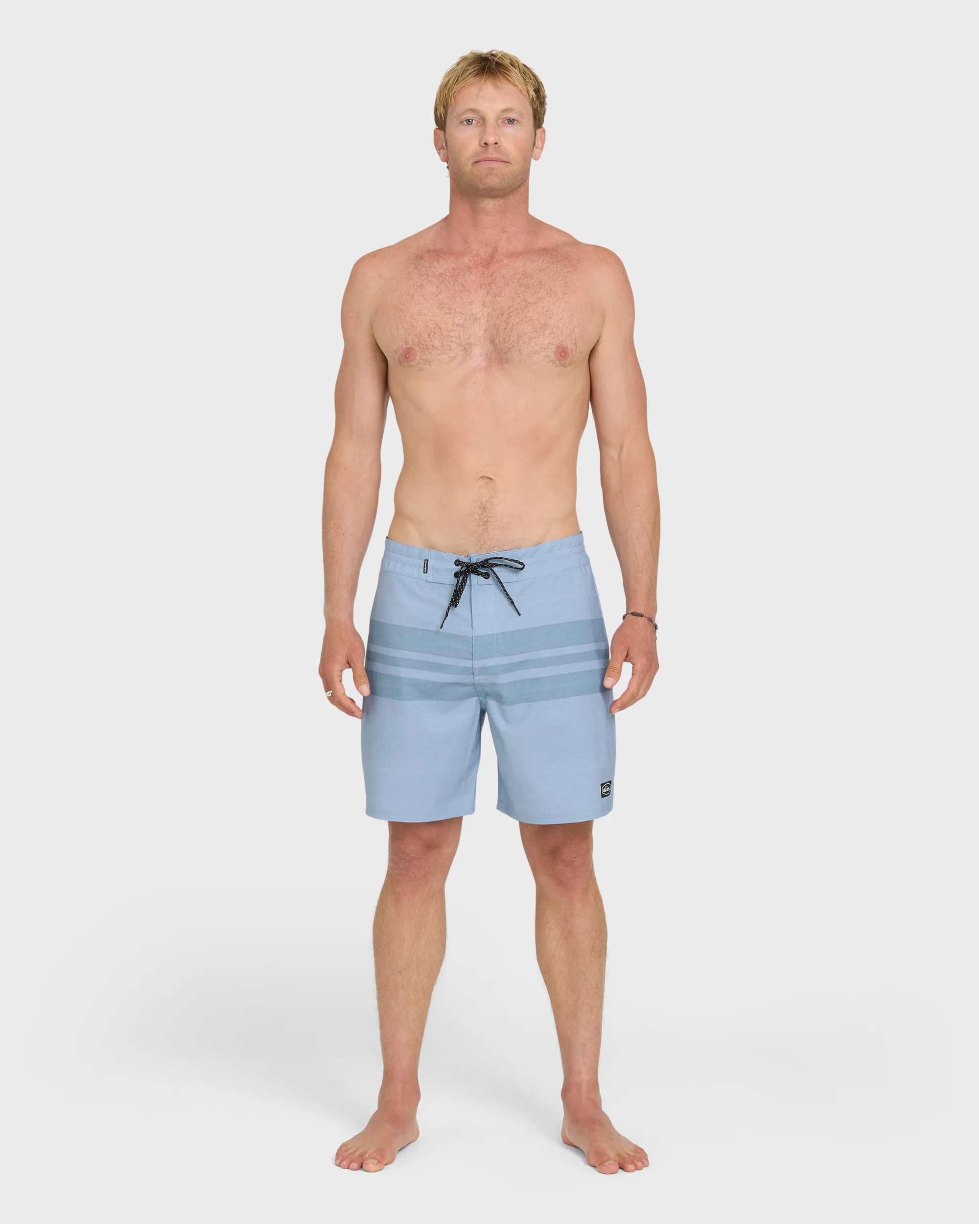 Surfsilk Street Trunk Stripe 18" Boardshorts - Skyway 5 Surfsilk Street Trunk Stripe 18" Boardshorts - Skyway