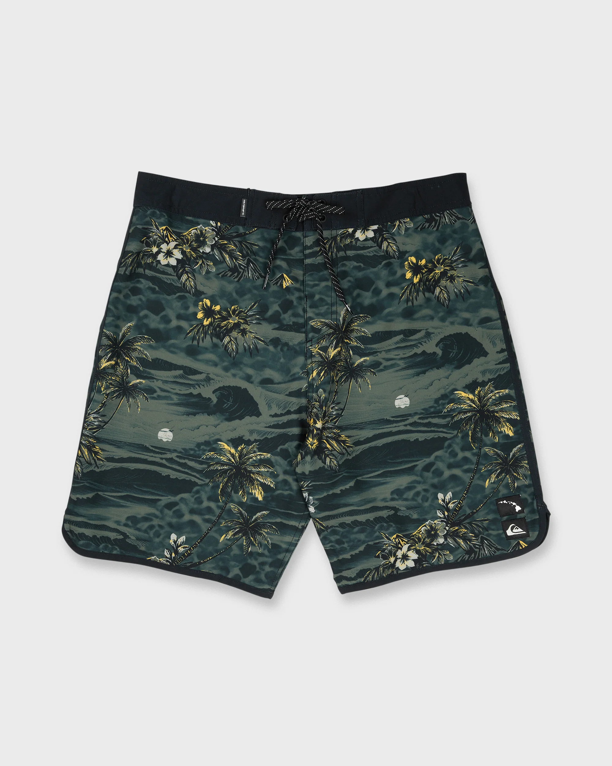 Hi Sundown Scallop 19" Boardshorts - Black 6 Hi Sundown Scallop 19" Boardshorts - Black