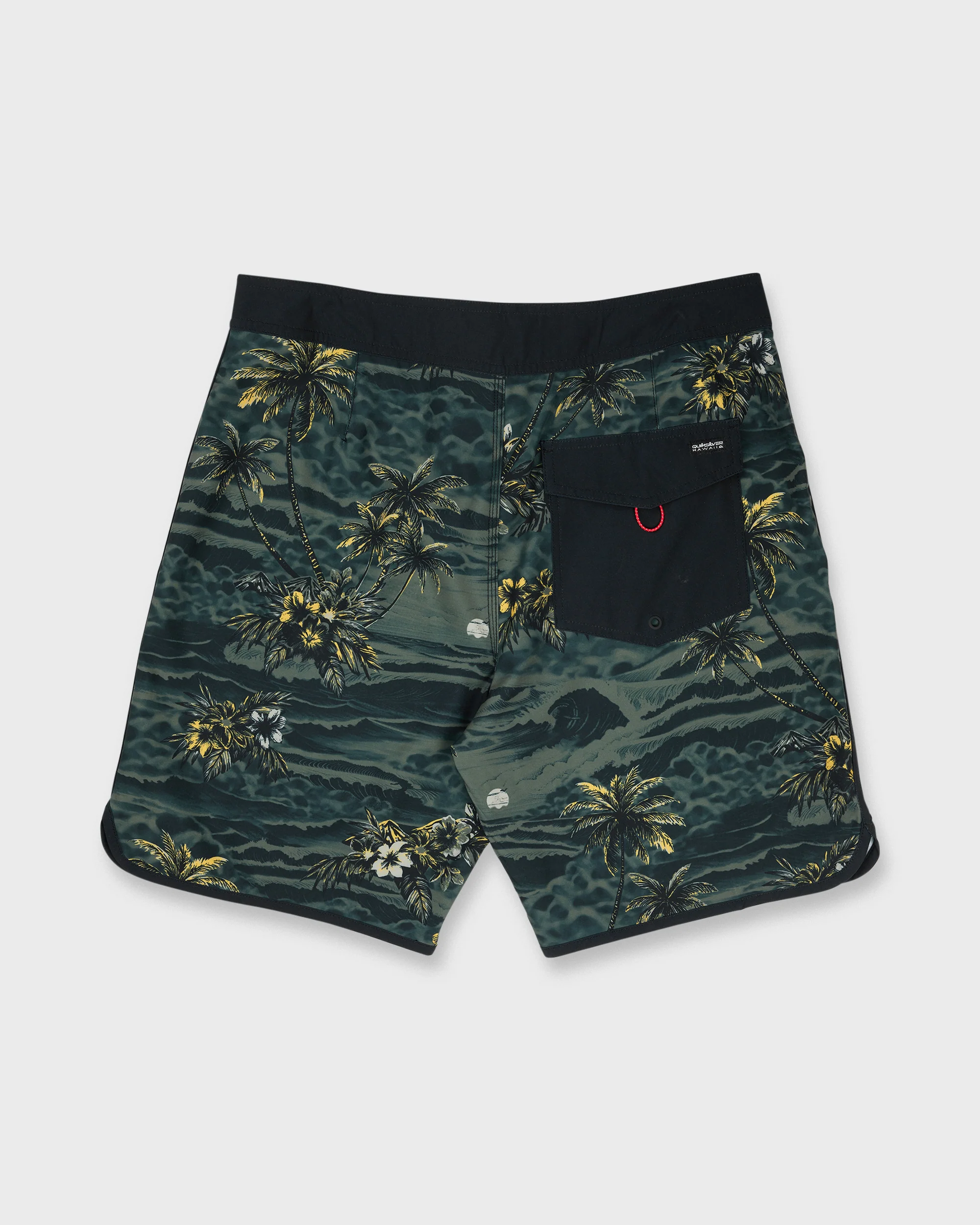 Hi Sundown Scallop 19" Boardshorts - Black 7 Hi Sundown Scallop 19" Boardshorts - Black