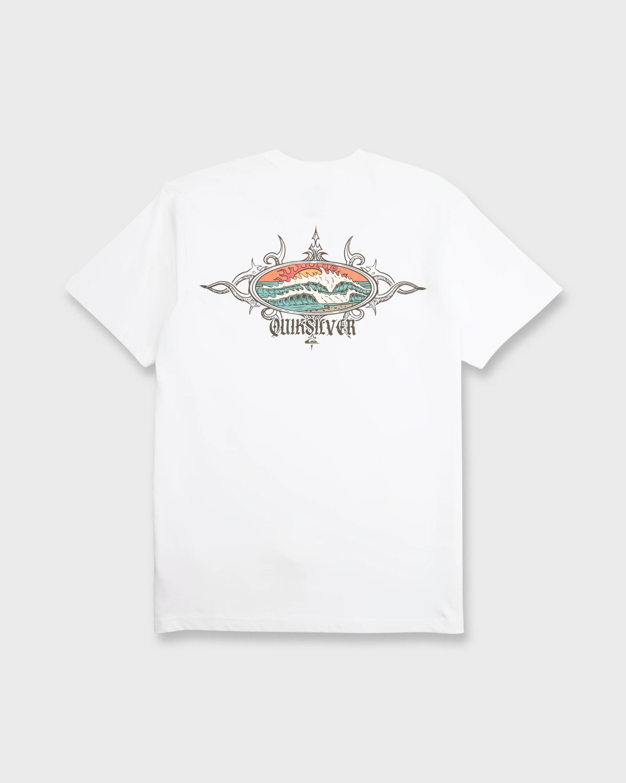 Crest Classic Short Sleeve Knit T-Shirt - White 7 Crest Classic Short Sleeve Knit T-Shirt - White