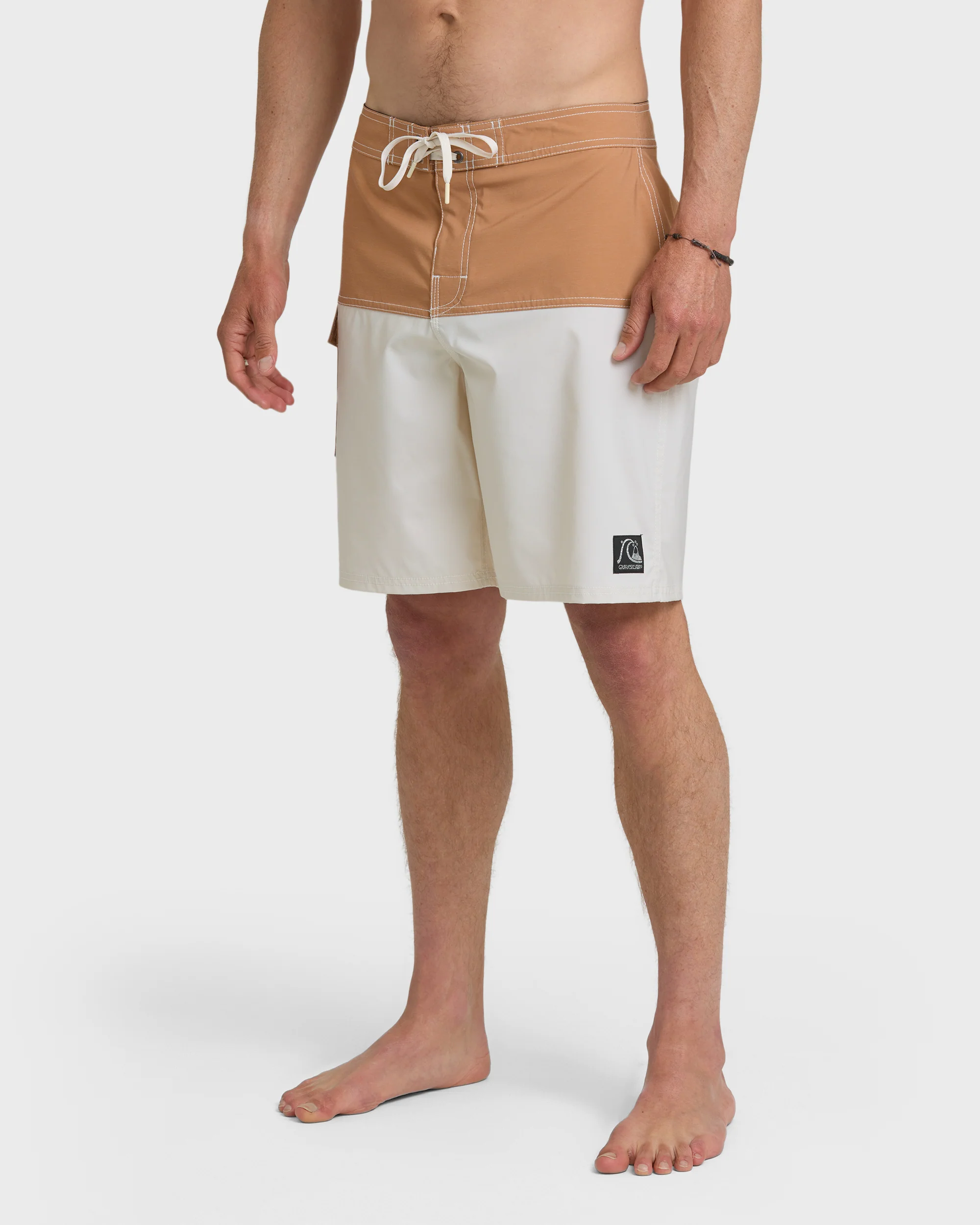 Original Blocked 19" Boardshorts - Bone White 4 Original Blocked 19" Boardshorts - Bone White