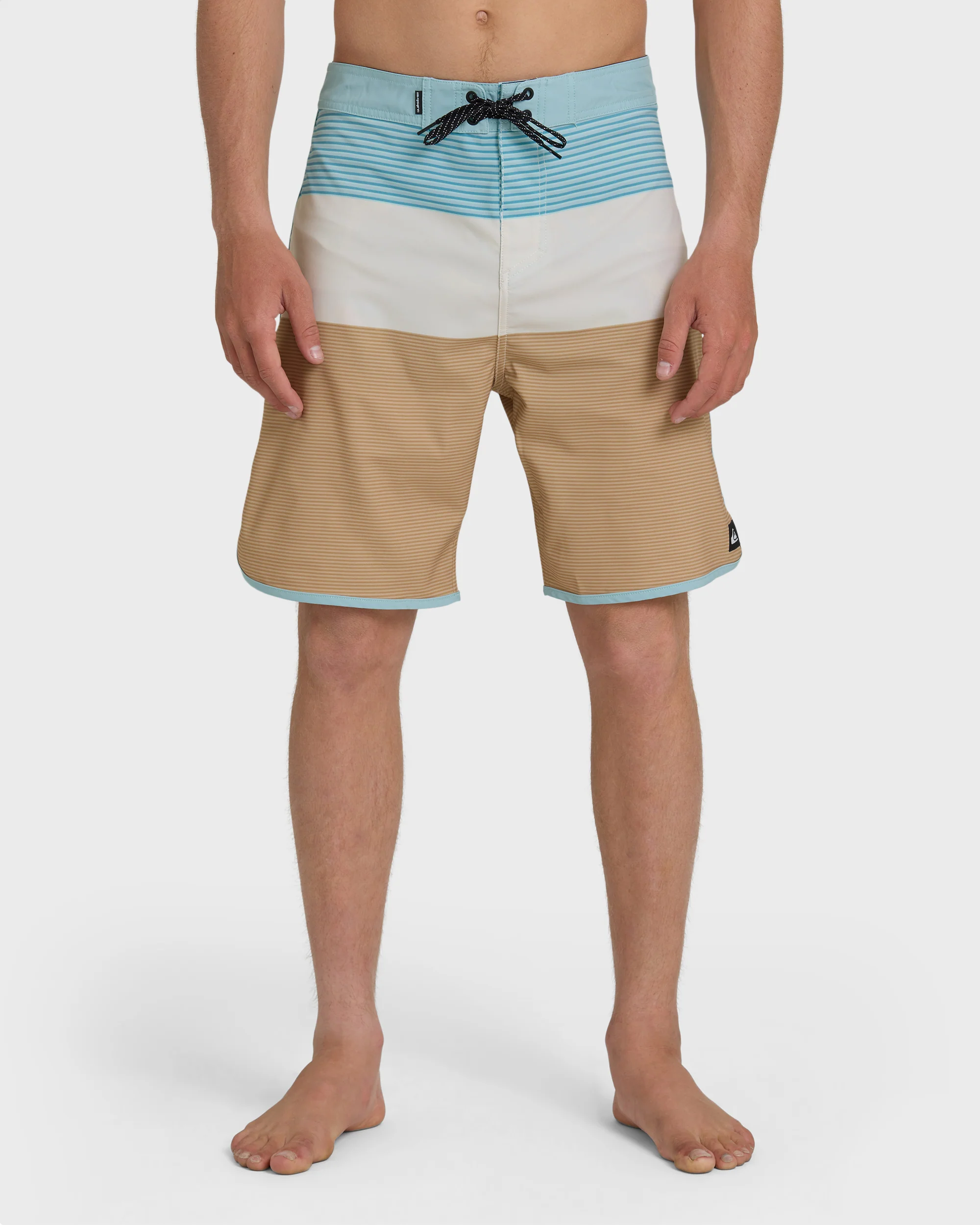 Surfsilk Tijuana 19" Boardshorts - Bone White 1 Surfsilk Tijuana 19" Boardshorts - Bone White