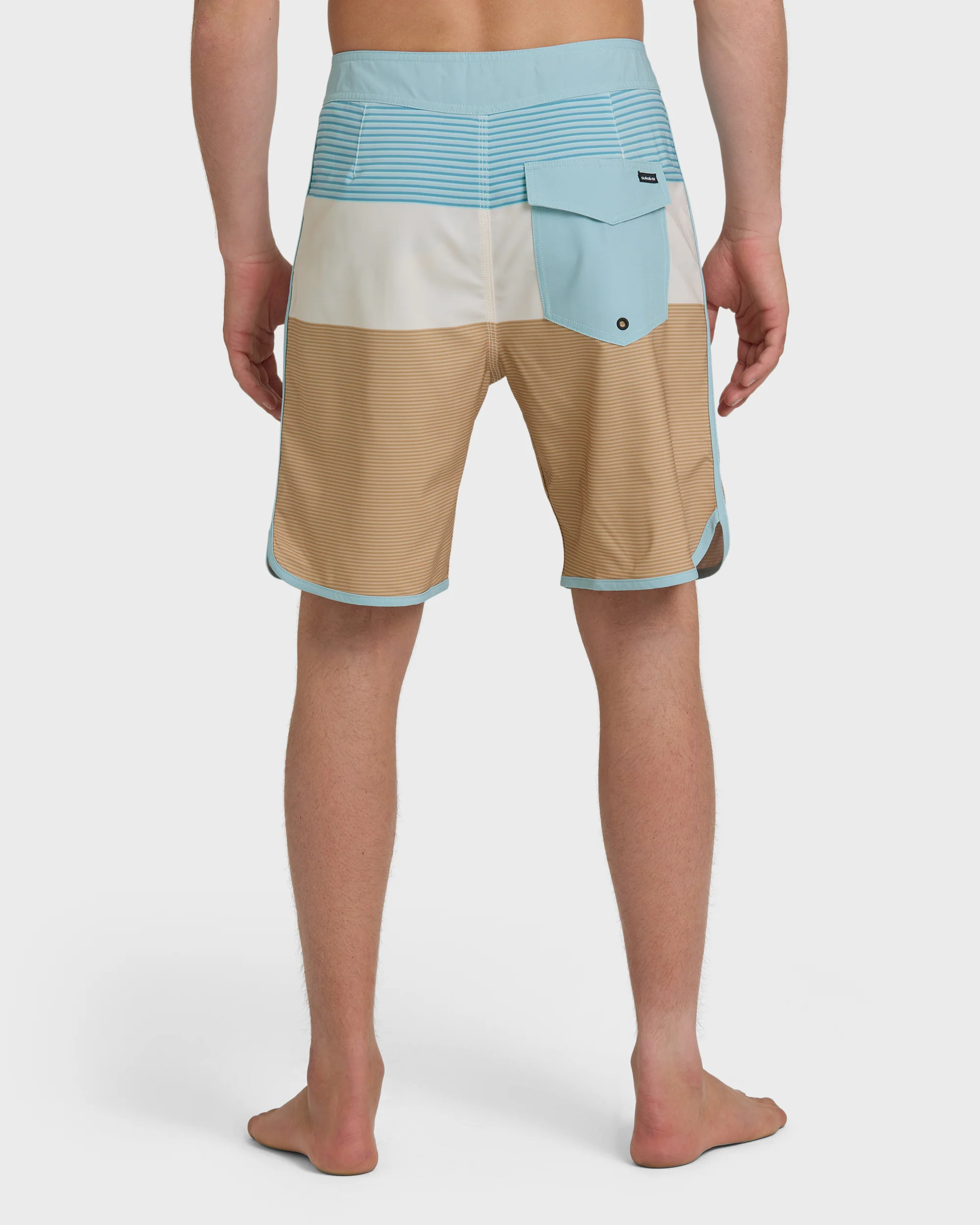 Surfsilk Tijuana 19" Boardshorts - Bone White 2 Surfsilk Tijuana 19" Boardshorts - Bone White