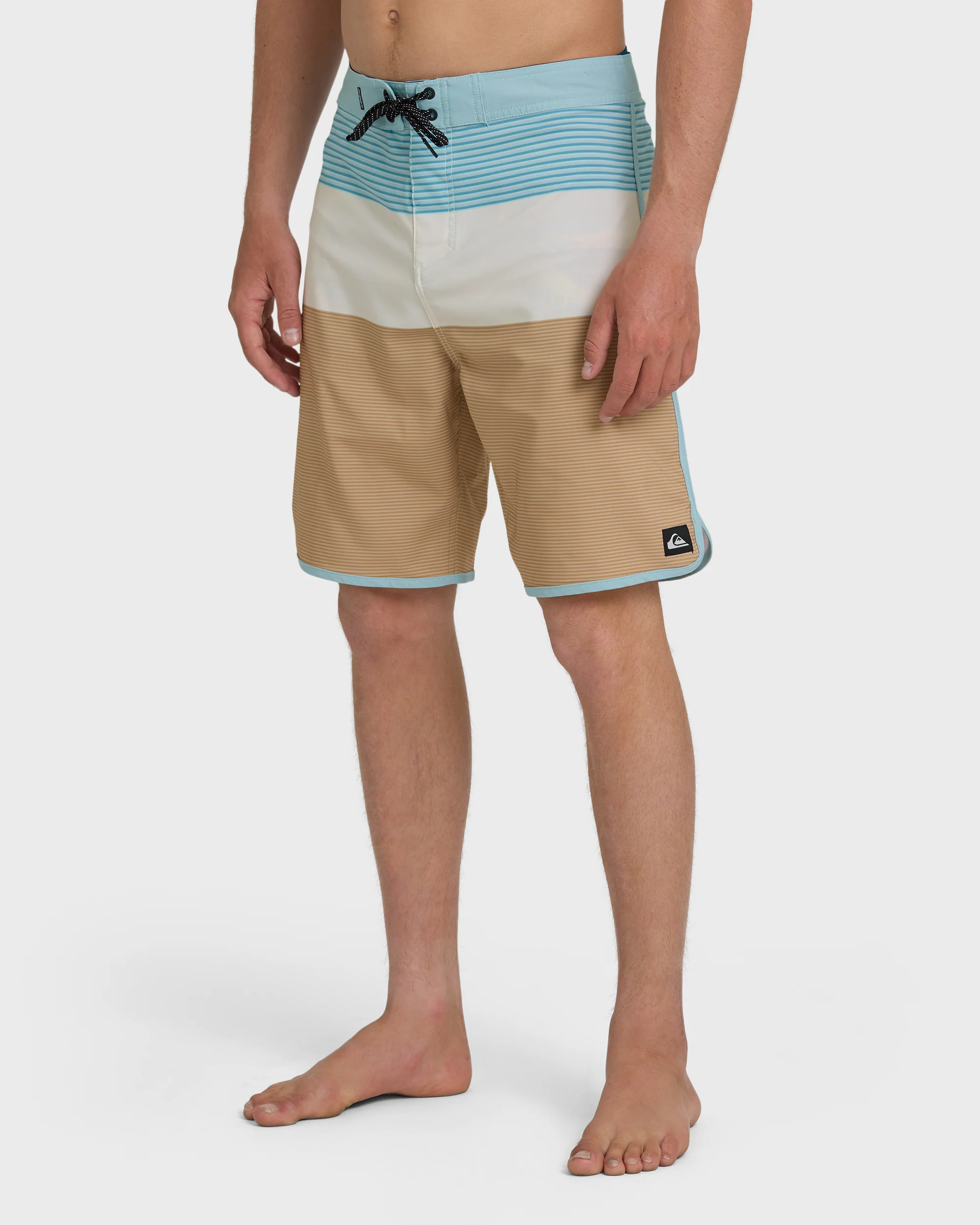 Surfsilk Tijuana 19" Boardshorts - Bone White 3 Surfsilk Tijuana 19" Boardshorts - Bone White