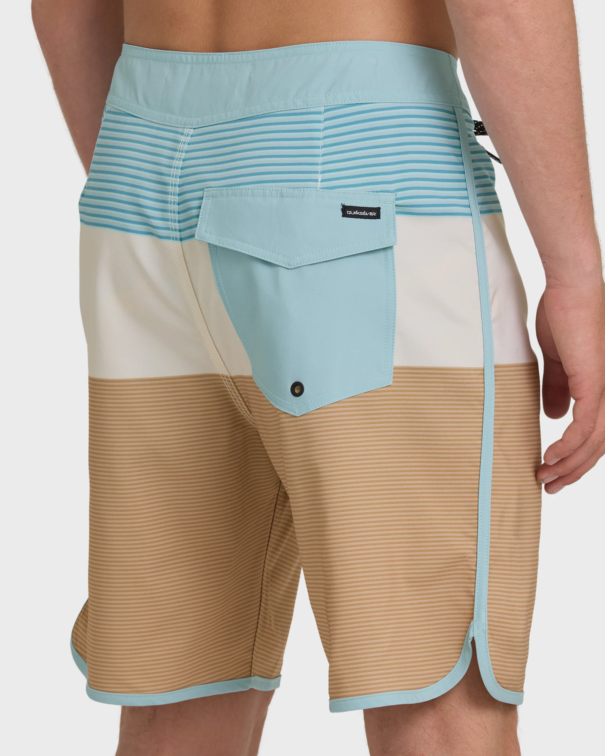 Surfsilk Tijuana 19" Boardshorts - Bone White 4 Surfsilk Tijuana 19" Boardshorts - Bone White