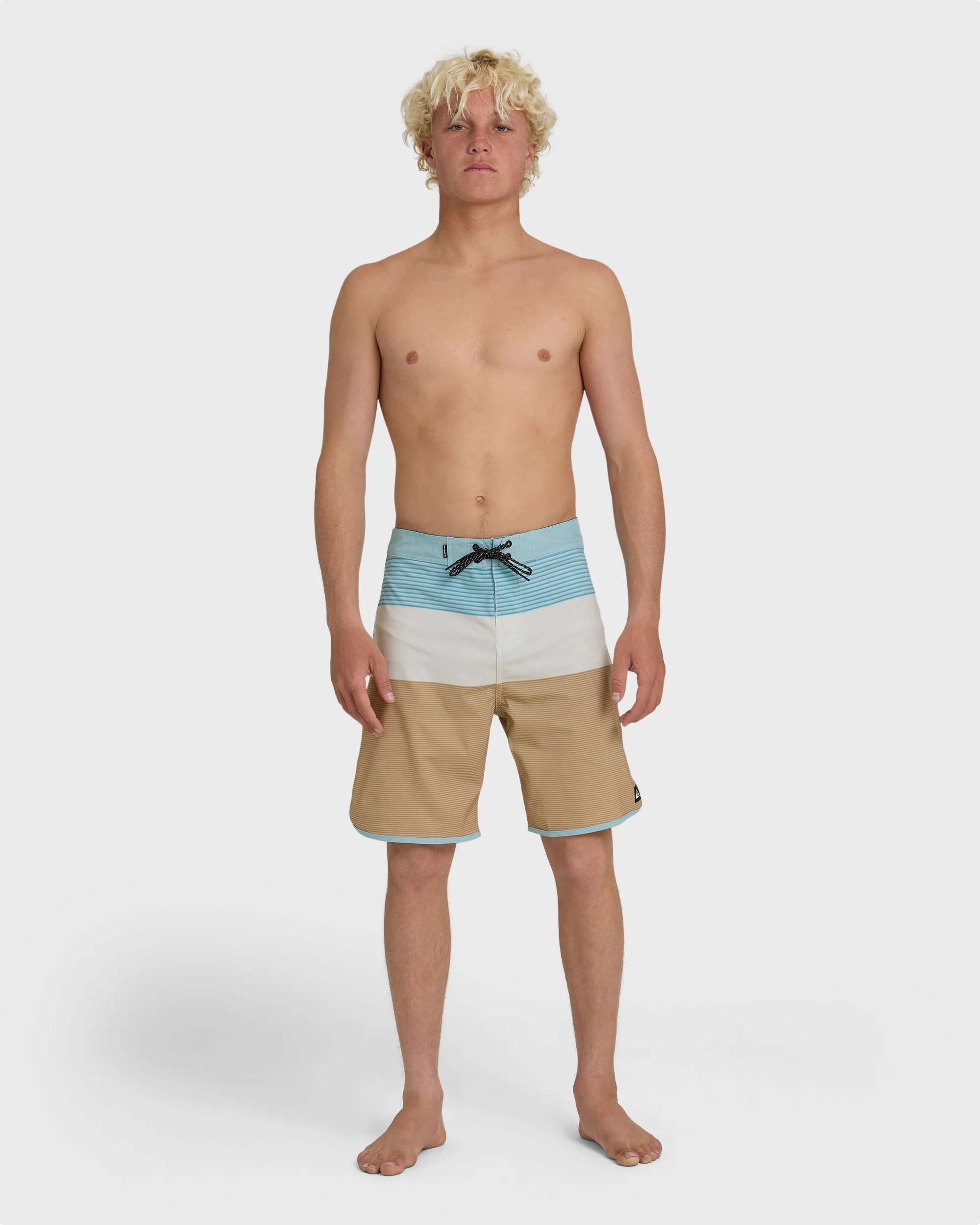 Surfsilk Tijuana 19" Boardshorts - Bone White 5 Surfsilk Tijuana 19" Boardshorts - Bone White