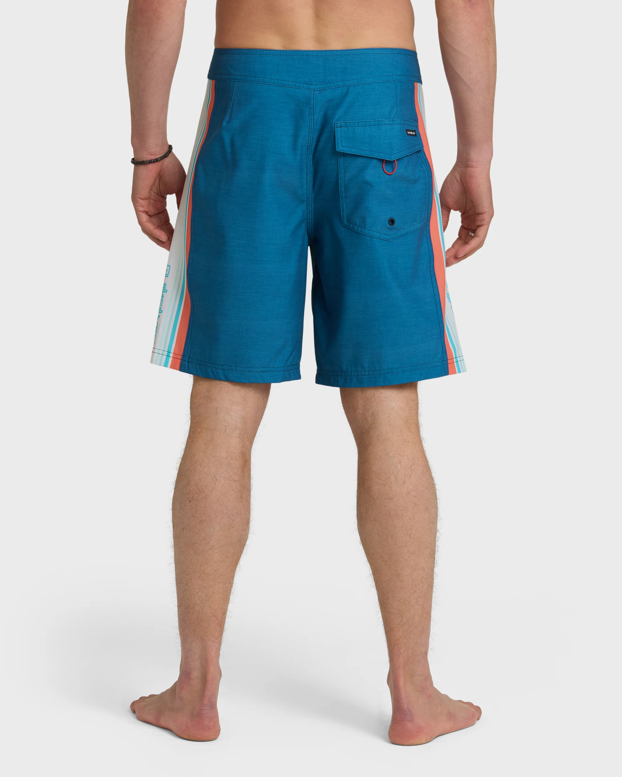 Fade Lines Panel 19" Boardshorts - Dark Denim 2 Fade Lines Panel 19" Boardshorts - Dark Denim