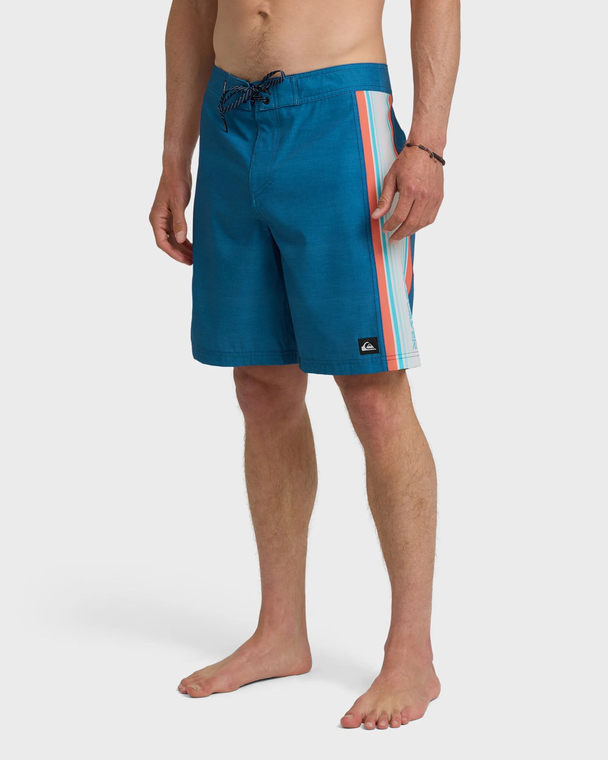 Fade Lines Panel 19" Boardshorts - Dark Denim 4 Fade Lines Panel 19" Boardshorts - Dark Denim