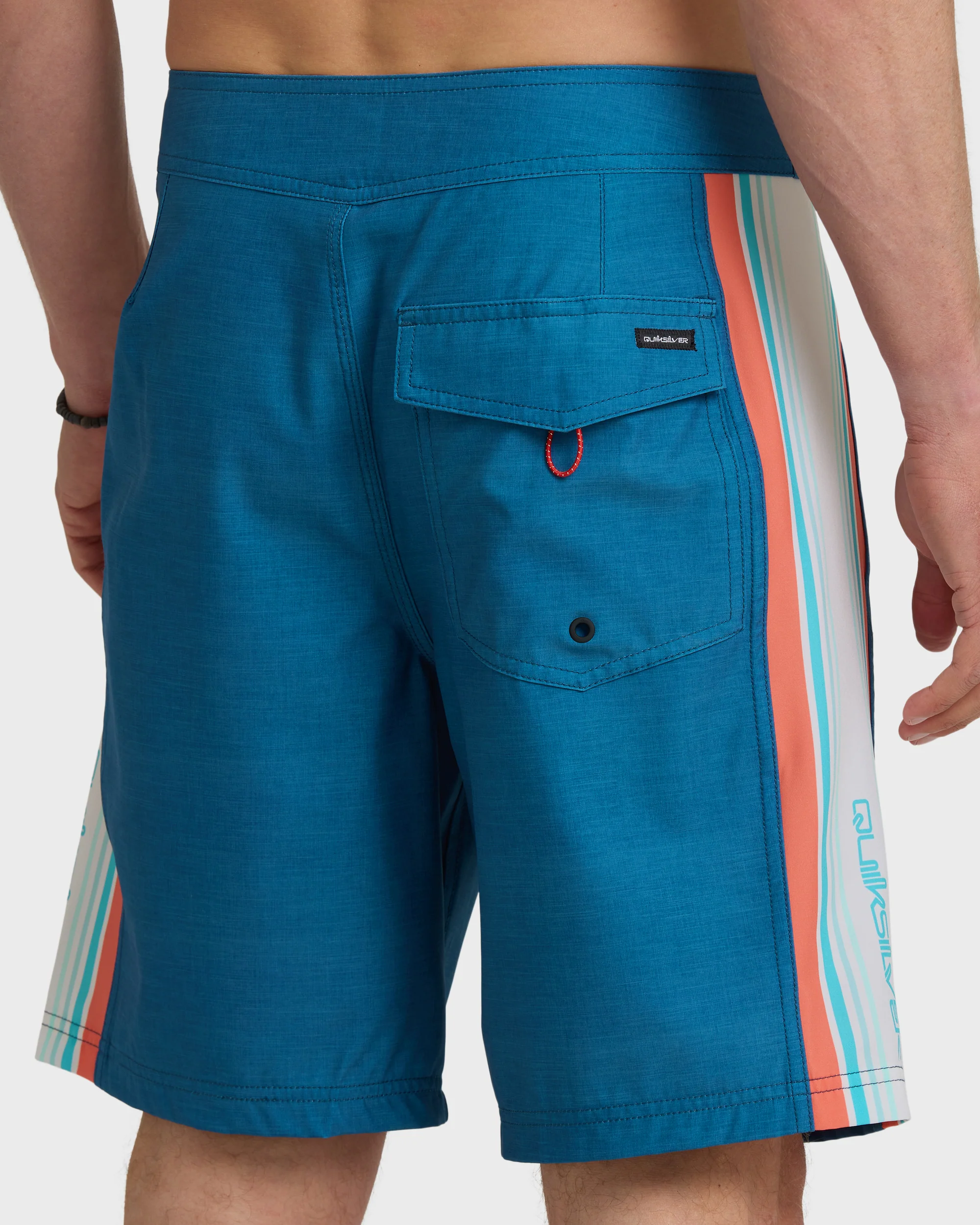Fade Lines Panel 19" Boardshorts - Dark Denim 5 Fade Lines Panel 19" Boardshorts - Dark Denim