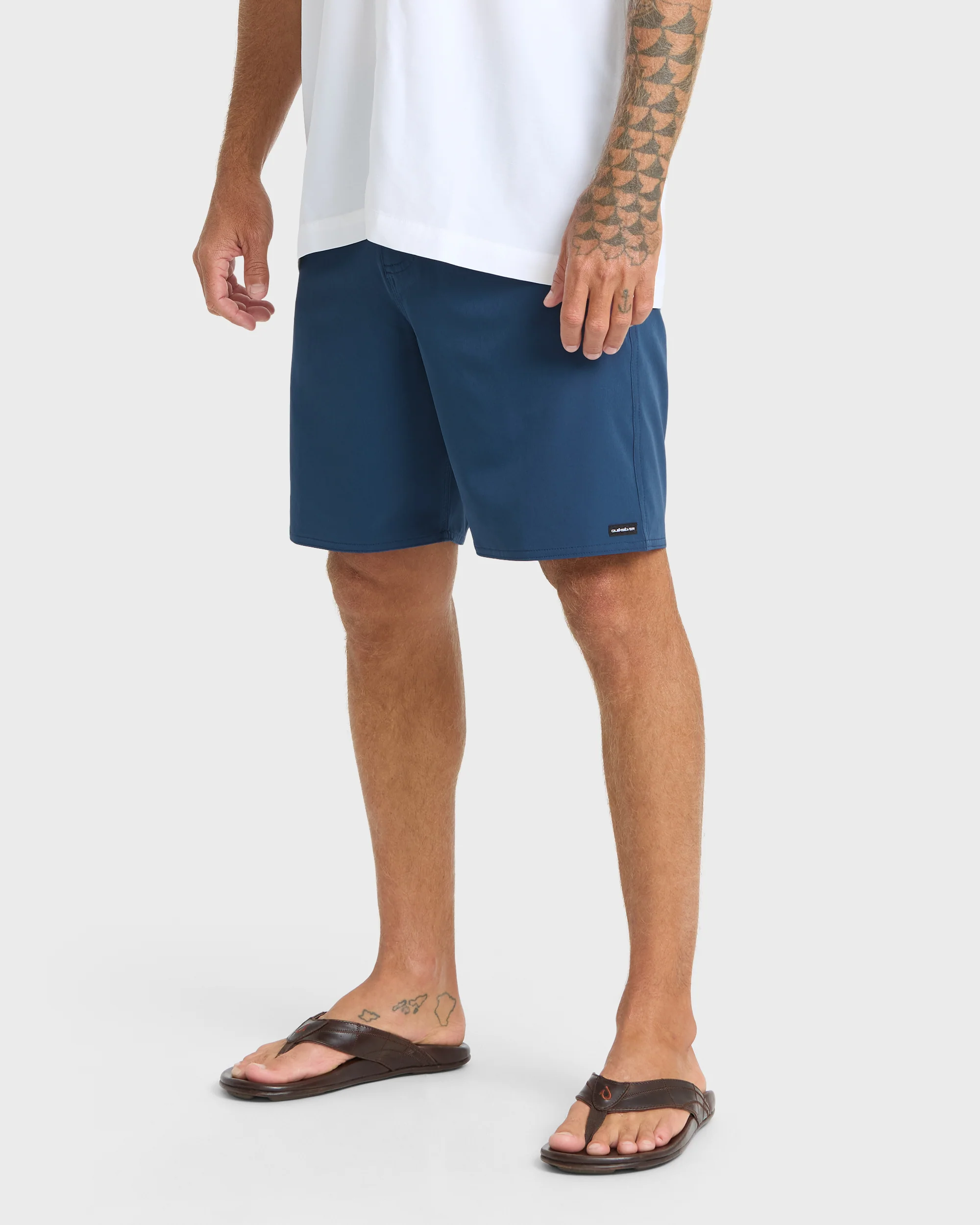 Waterman Strands 19" Amphibian Hybrid Shorts - Dark Denim 3 Waterman Strands 19" Amphibian Hybrid Shorts - Dark Denim