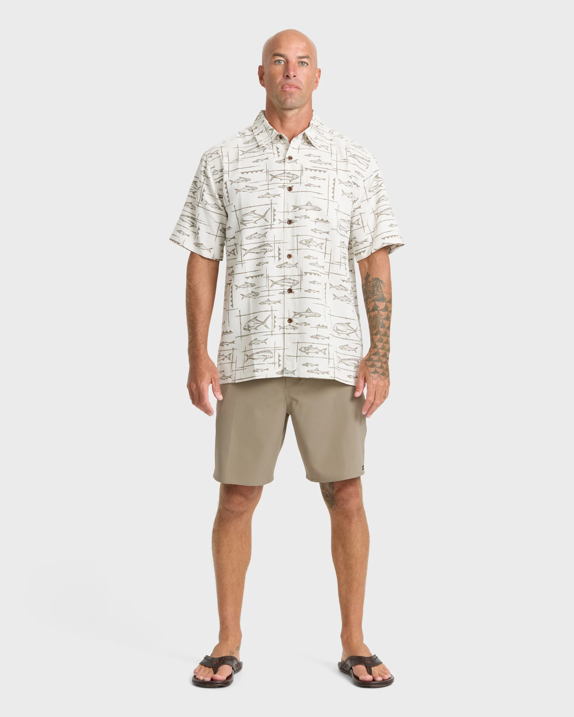 Waterman Strands 19" Amphibian Hybrid Shorts - Coriander 7 Waterman Strands 19" Amphibian Hybrid Shorts - Coriander