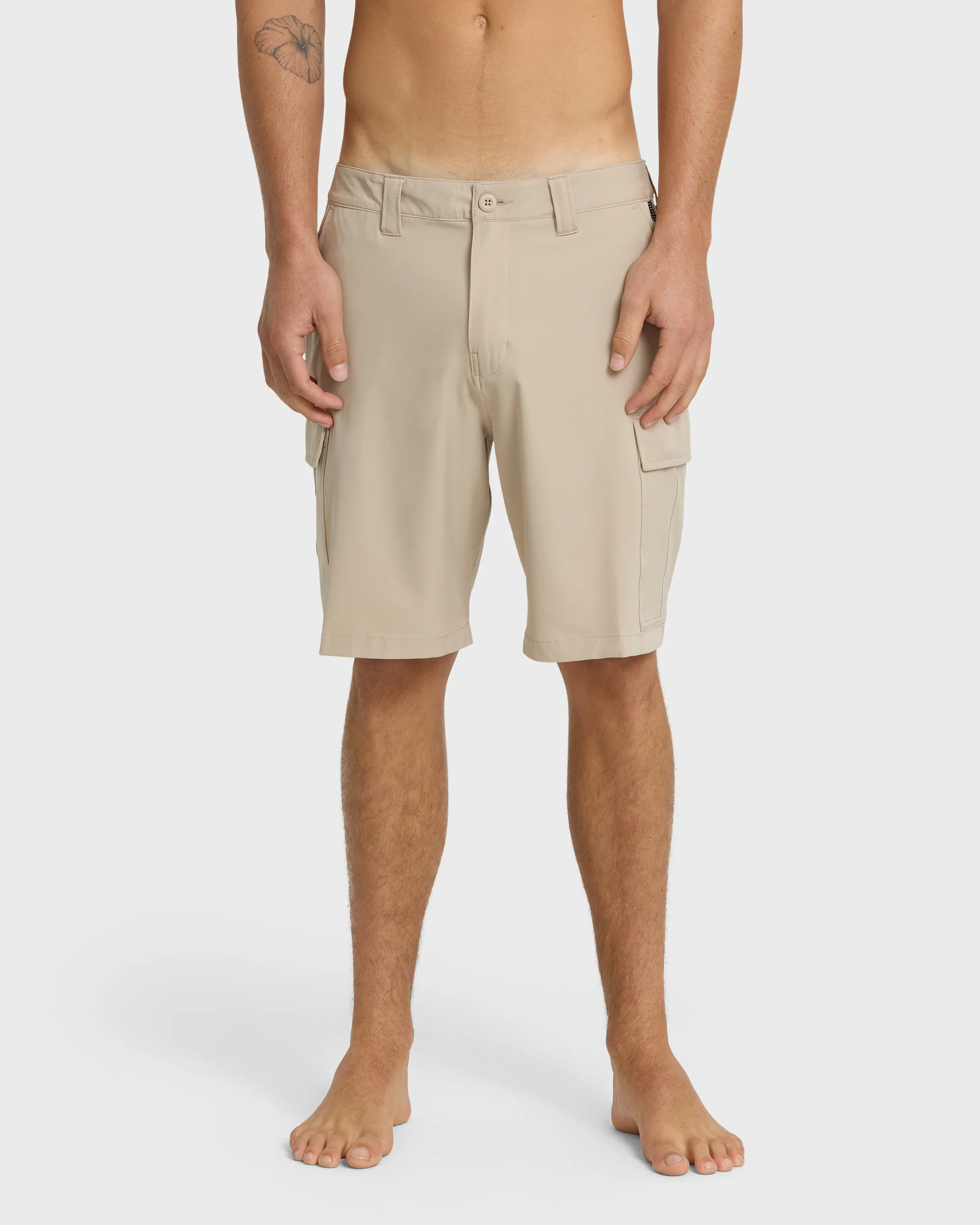 Union Amphibian Cargo 20" Hybrid Short - Taupe 1 Union Amphibian Cargo 20" Hybrid Short - Taupe