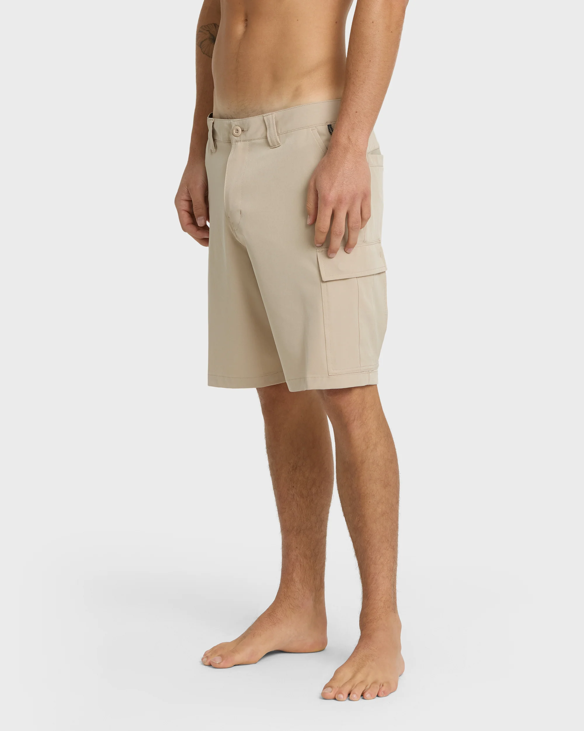 Union Amphibian Cargo 20" Hybrid Short - Taupe 4 Union Amphibian Cargo 20" Hybrid Short - Taupe