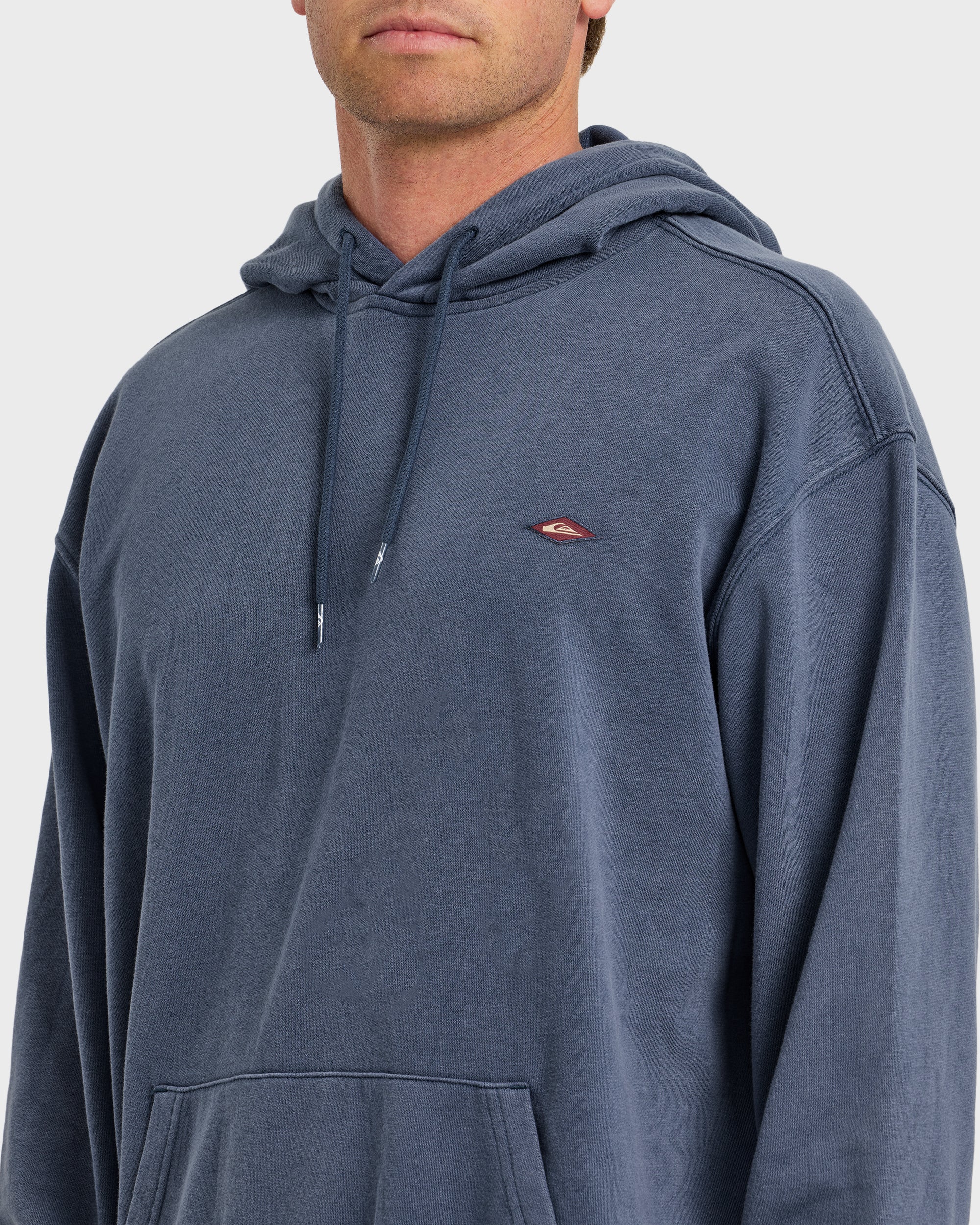 Saltwater Mineral Wash Pullover Hoodie - Dark Denim 5 Saltwater Mineral Wash Pullover Hoodie - Dark Denim