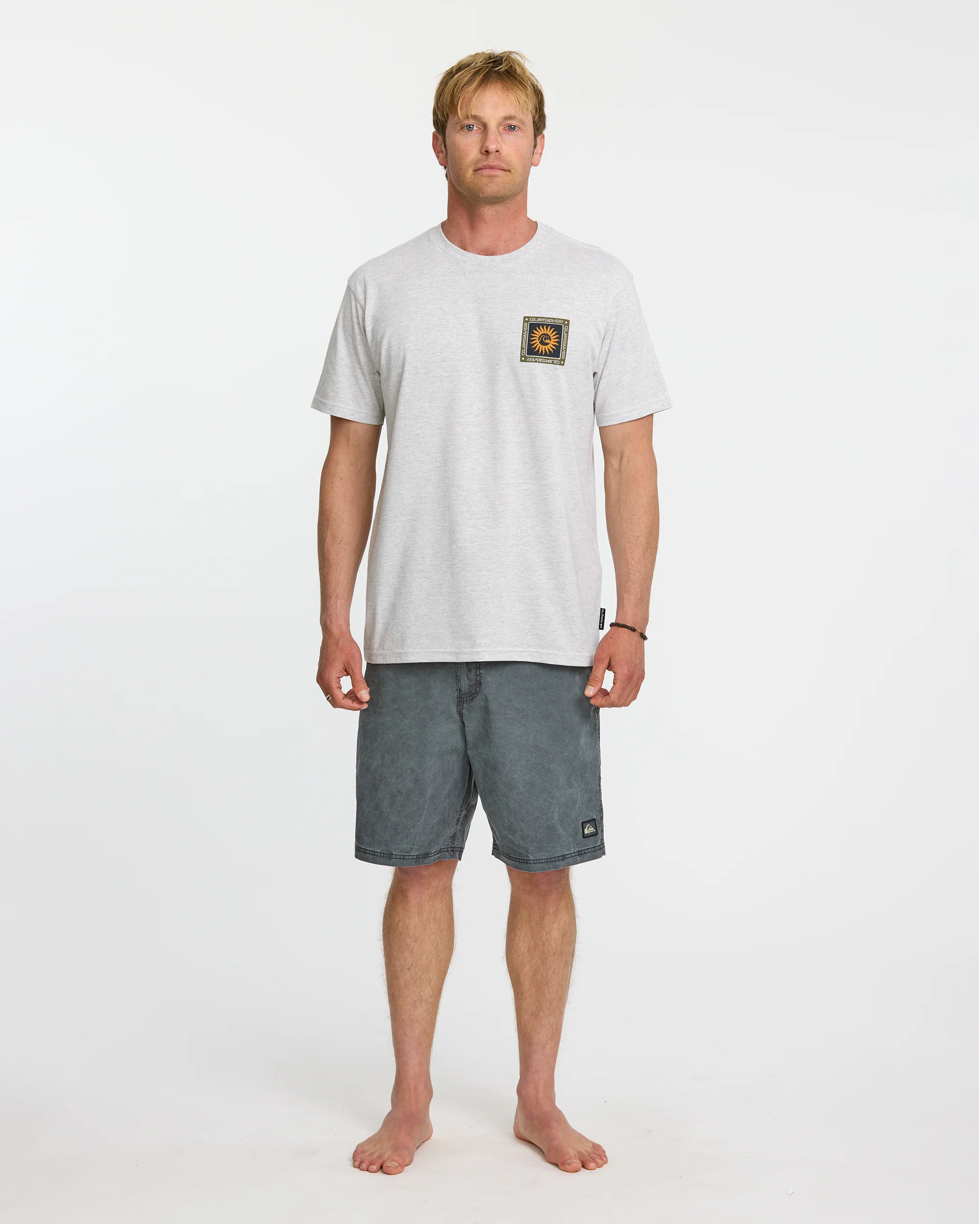 Sun Roots Organic Heather T-Shirt - Charcoal Heather 3 Sun Roots Organic Heather T-Shirt - Charcoal Heather