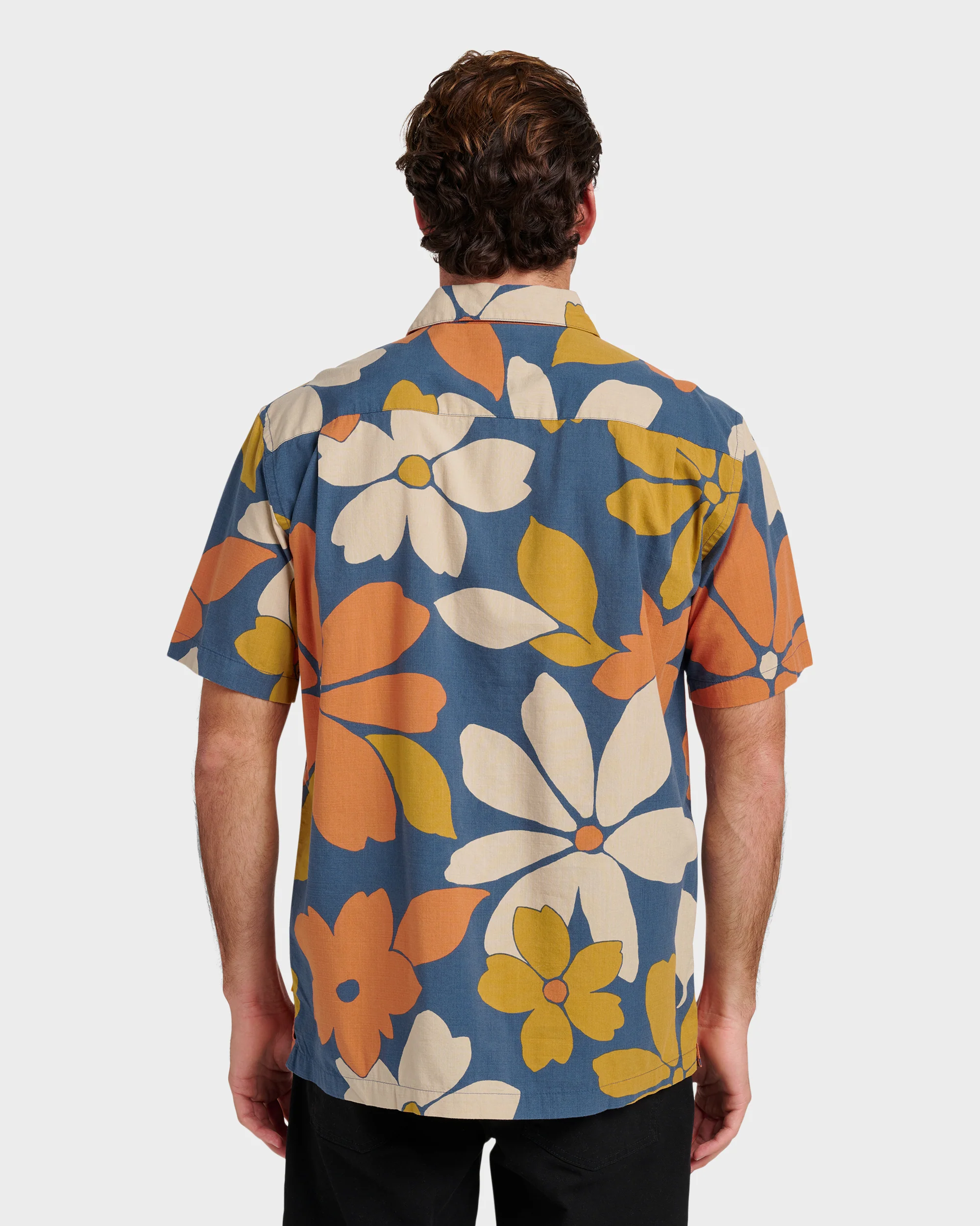 Waterman Flower Power Shirt - Sargasso Sea 2 Waterman Flower Power Shirt - Sargasso Sea