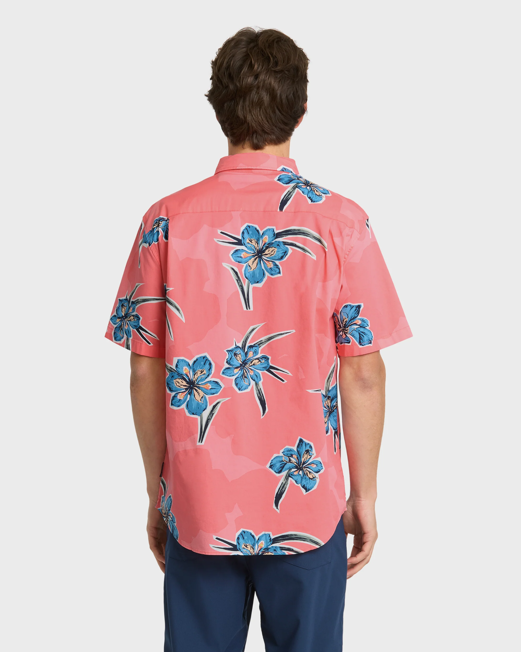 Apero Organic Classics Short Sleeve Shirt - Strawberry Print 2 Apero Organic Classics Short Sleeve Shirt - Strawberry Print