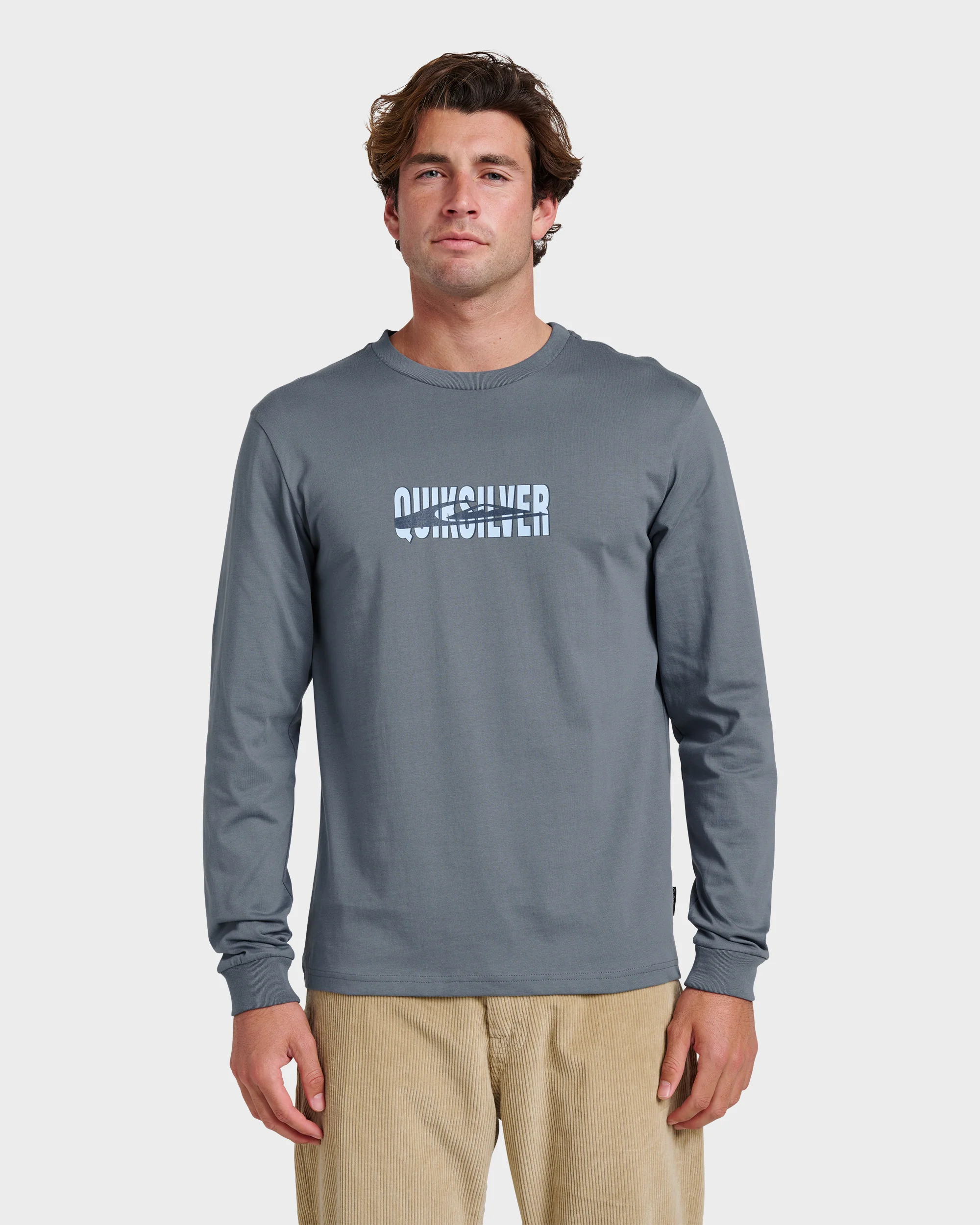 Quik Stack Long Sleeve T-shirt - China Blue 1 Quik Stack Long Sleeve T-shirt - China Blue