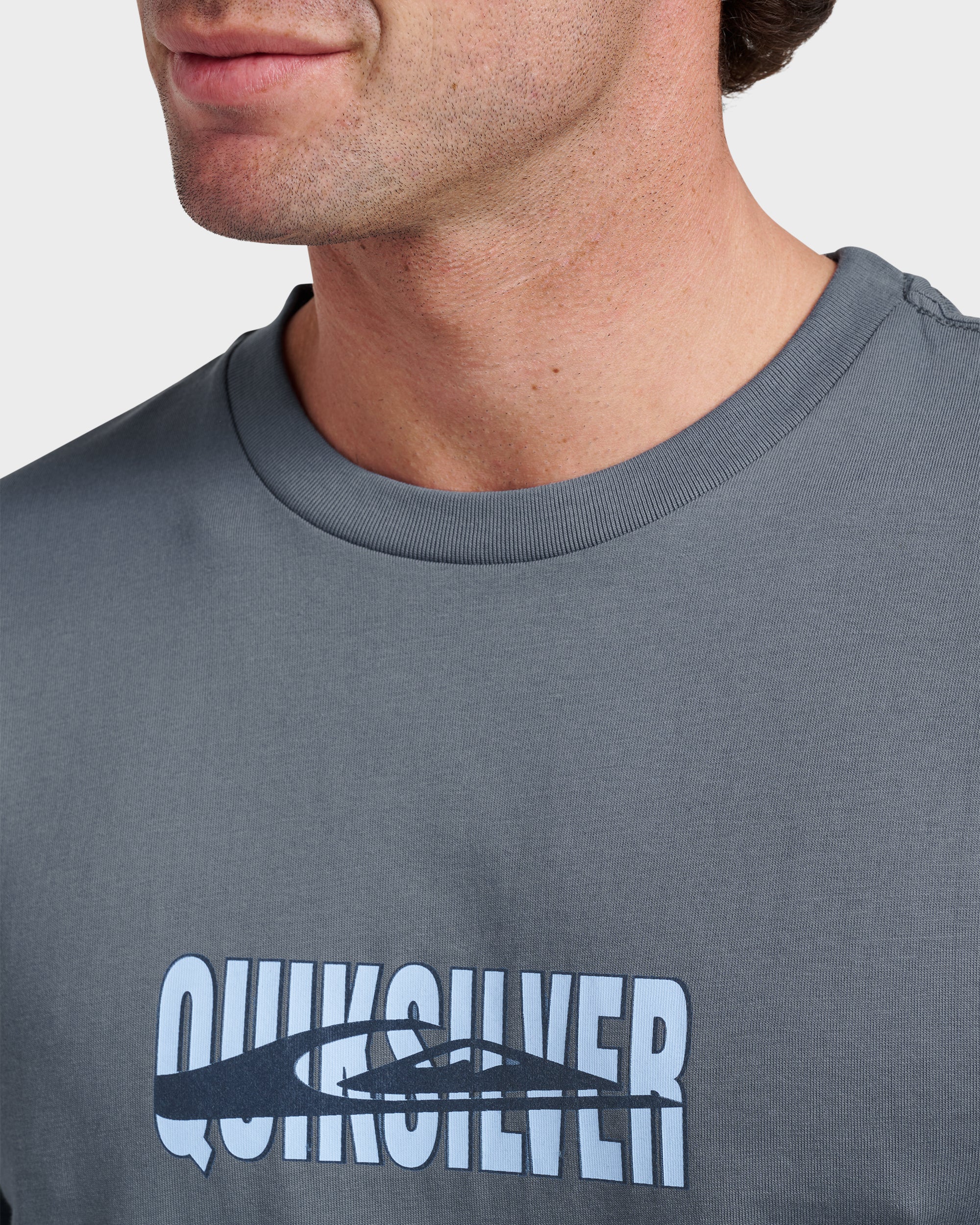 Quik Stack Long Sleeve T-shirt - China Blue 4 Quik Stack Long Sleeve T-shirt - China Blue