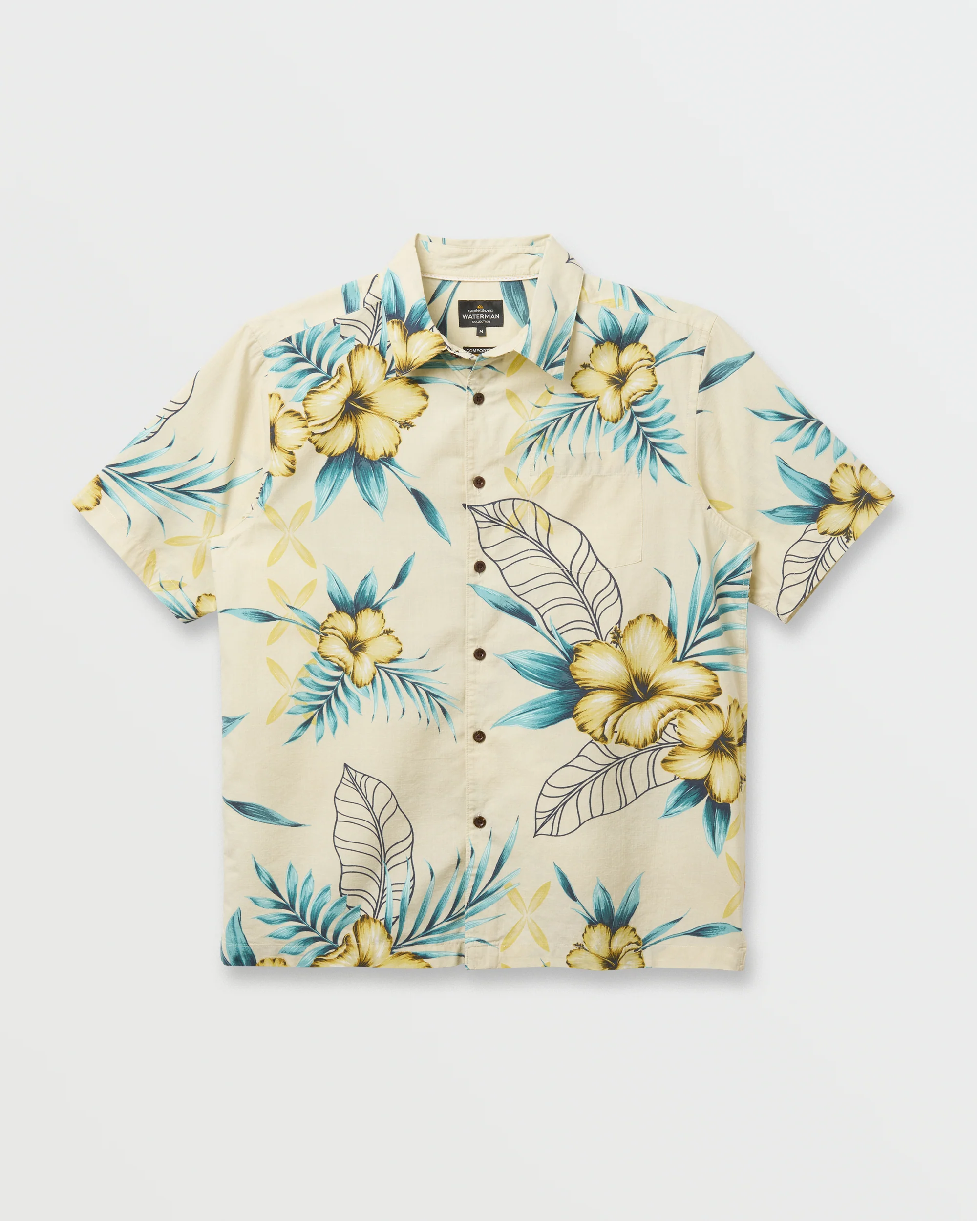 Waterman Playita Floral Shirt - Hay 6 Waterman Playita Floral Shirt - Hay