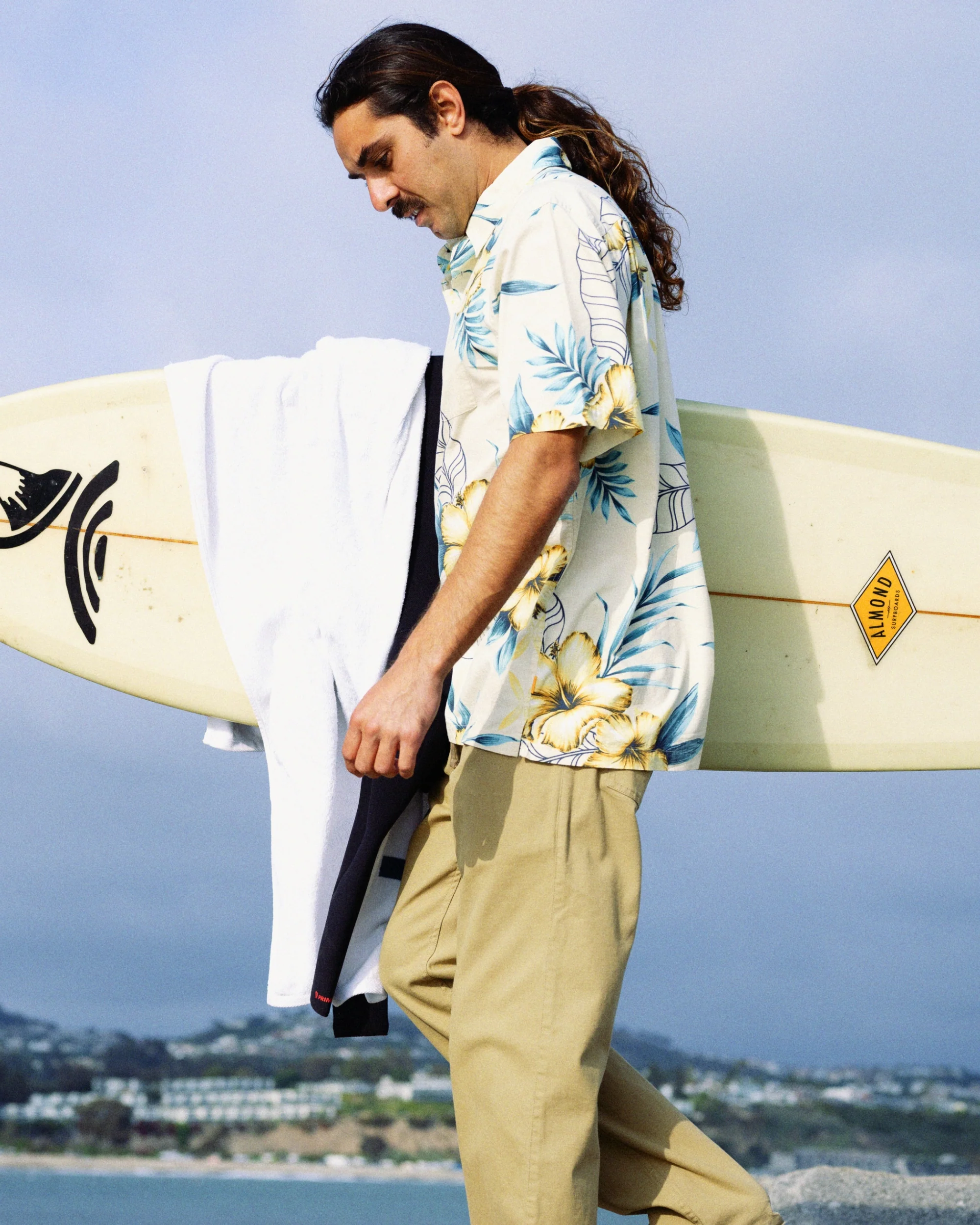 Waterman Playita Floral Shirt - Hay 8 Waterman Playita Floral Shirt - Hay