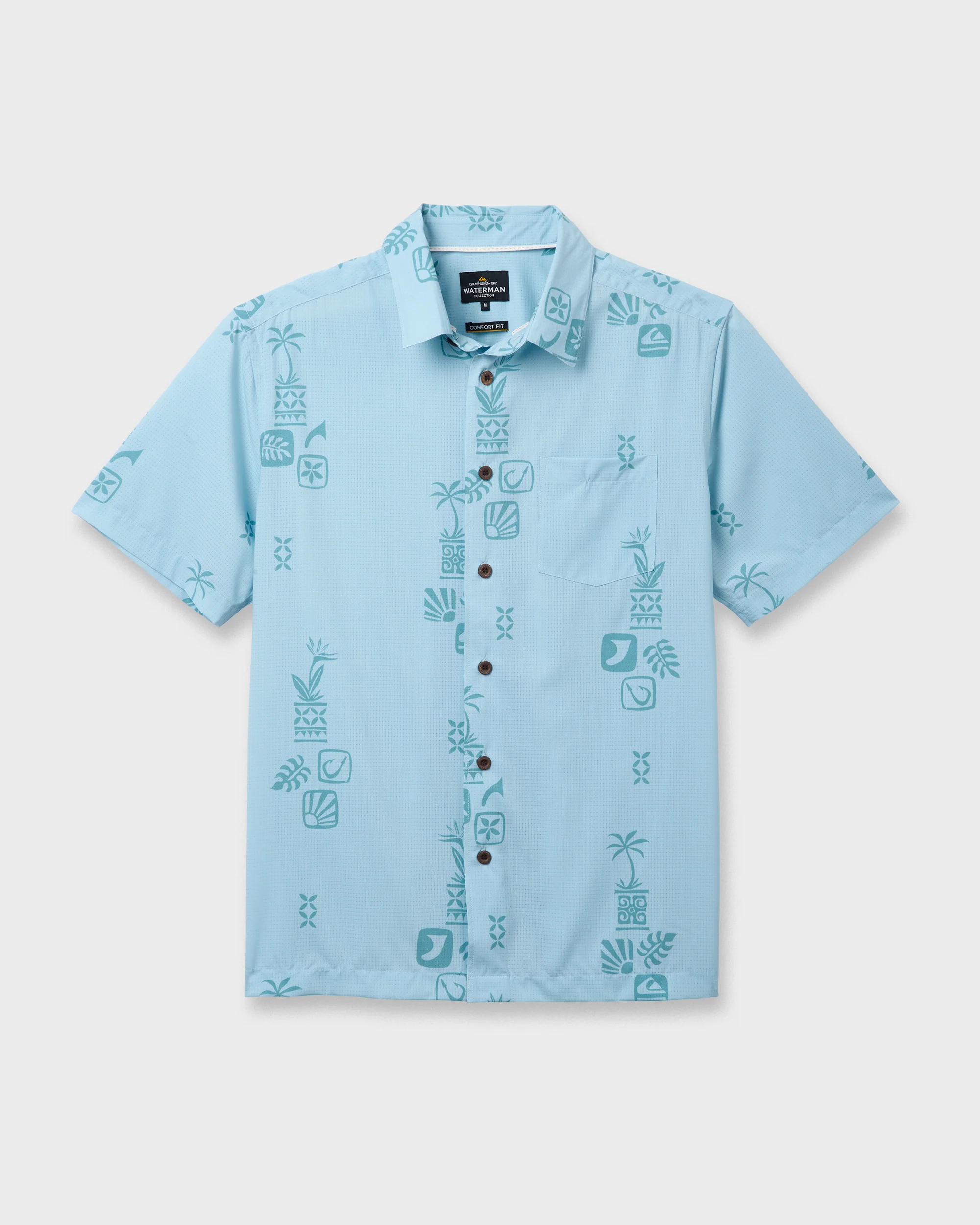 Waterman Mystic Fin Shirt - Sterling Blue 5 Waterman Mystic Fin Shirt - Sterling Blue
