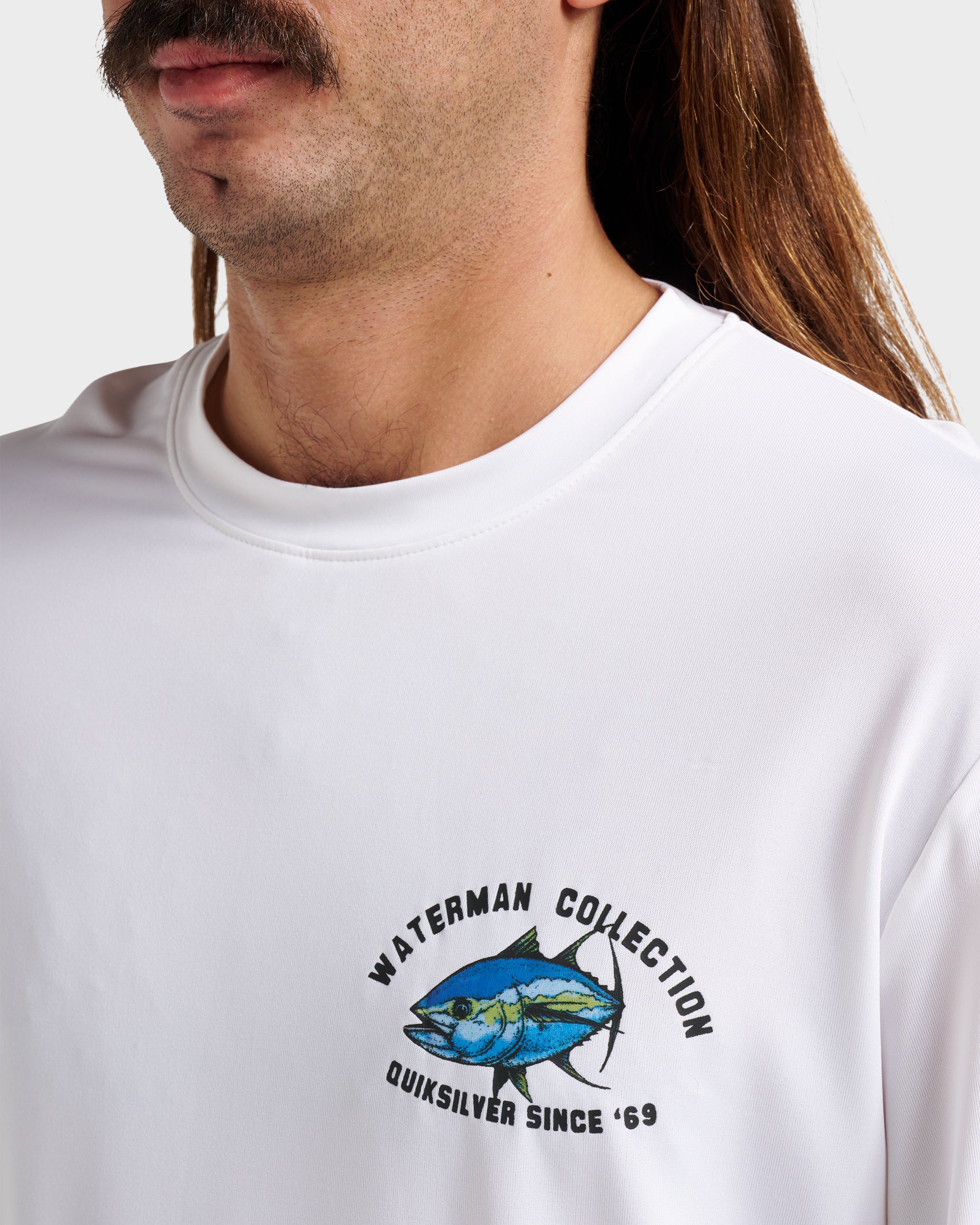 Waterman Coolbreeze Long Sleeve Surf Tee - White 4 Waterman Coolbreeze Long Sleeve Surf Tee - White
