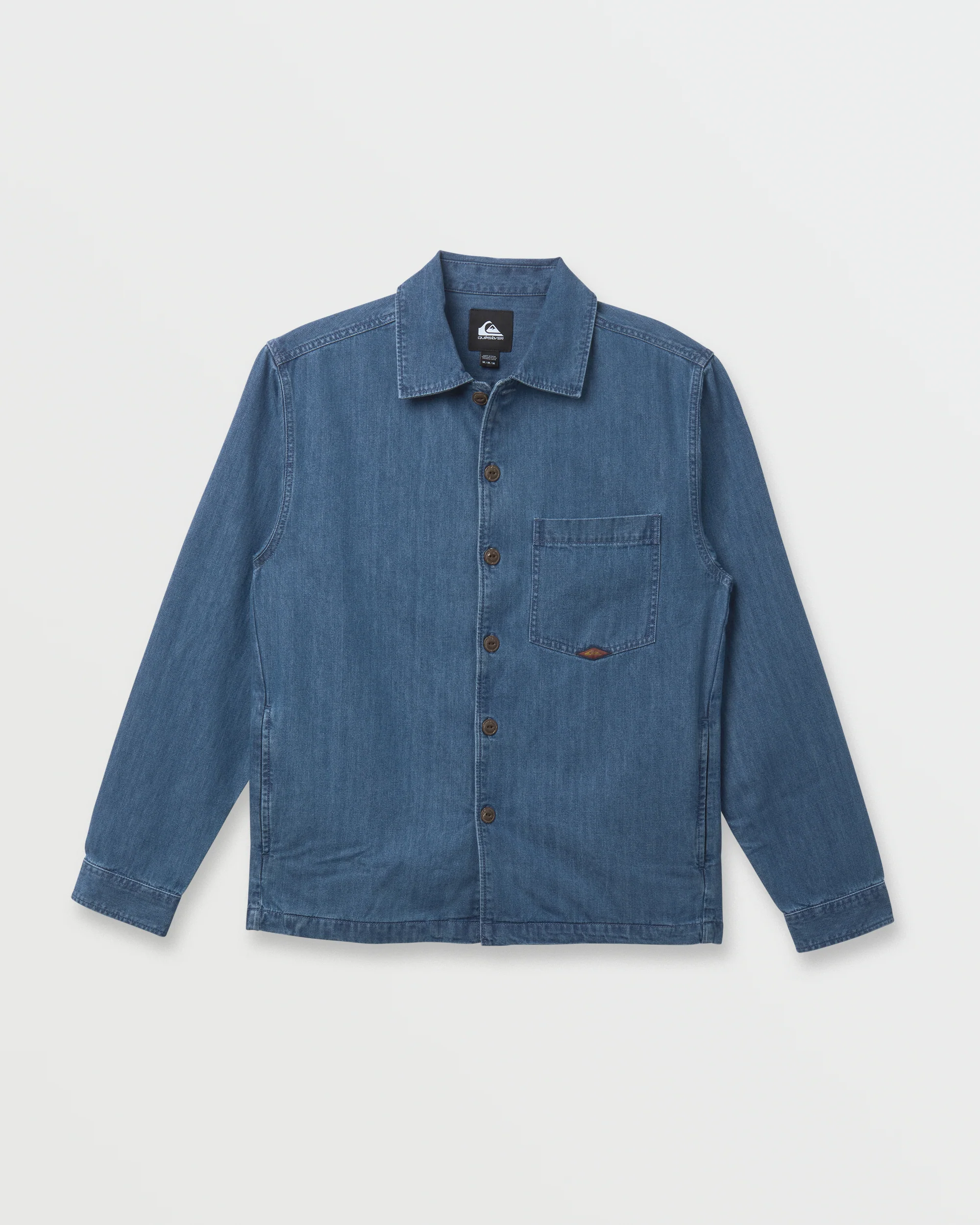 Denim Over Shirt - Light Indigo 5 Denim Over Shirt - Light Indigo