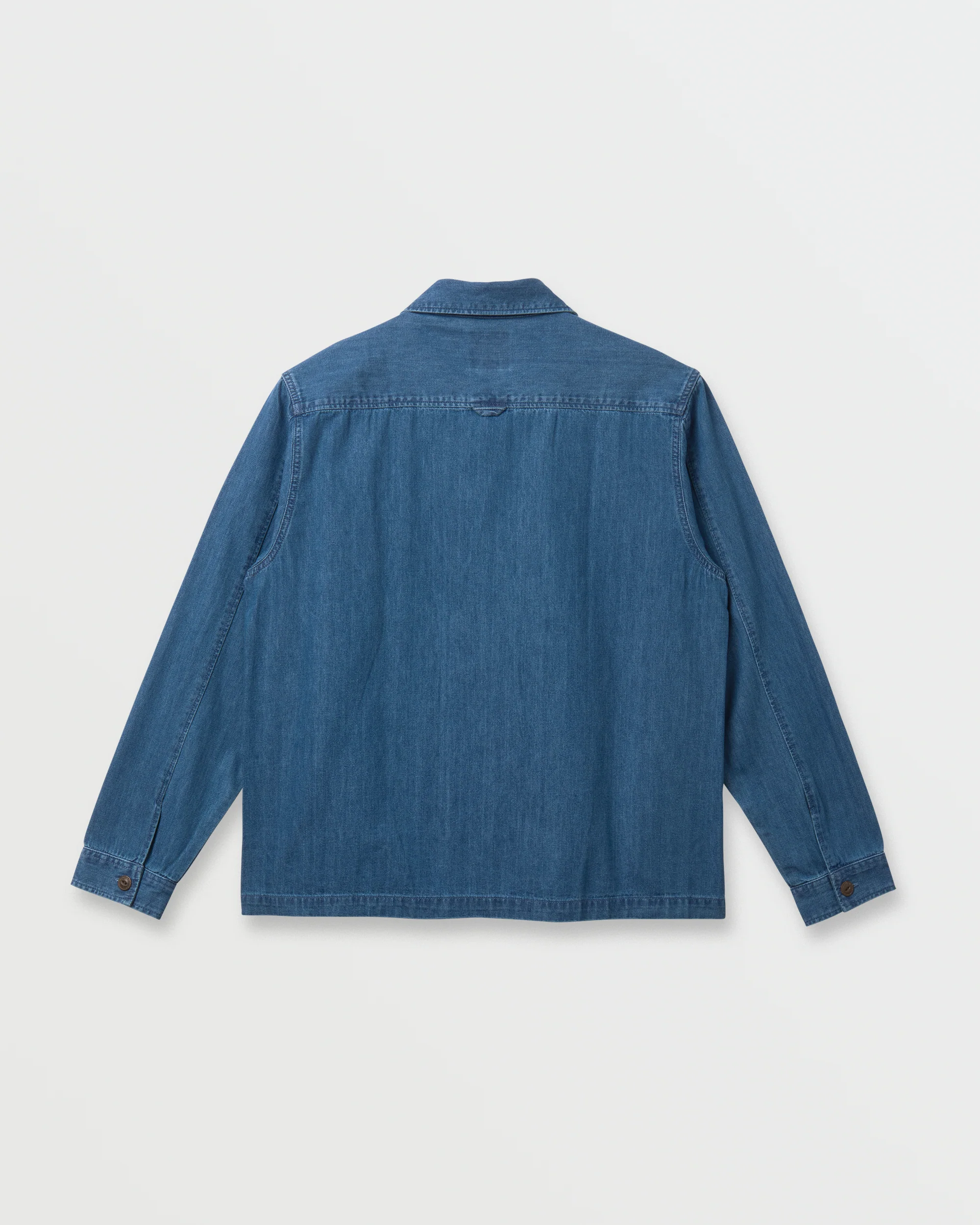 Denim Over Shirt - Light Indigo 6 Denim Over Shirt - Light Indigo