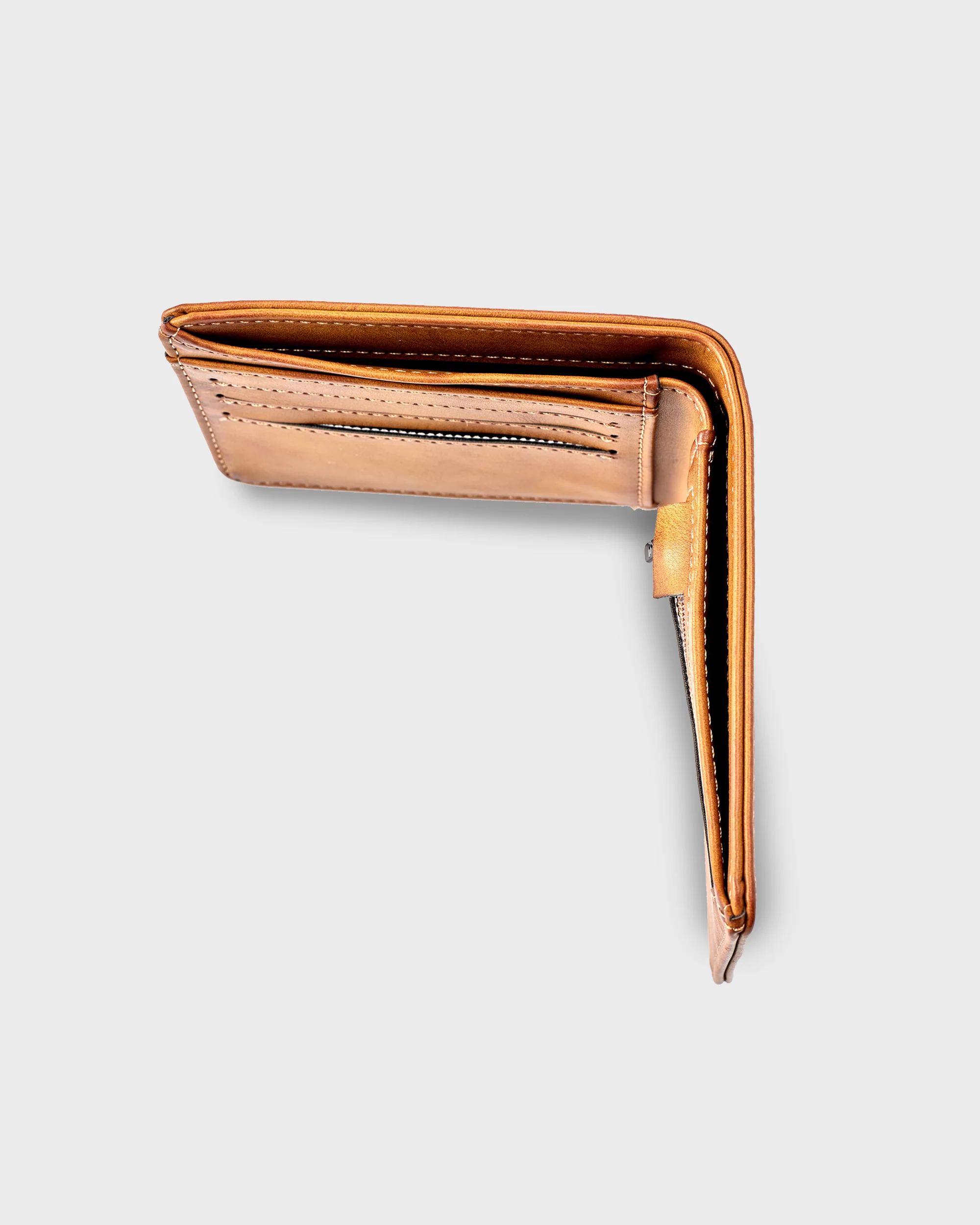 Slim Rays Bifold Wallet - Chocolate Brown 3 Slim Rays Bifold Wallet - Chocolate Brown
