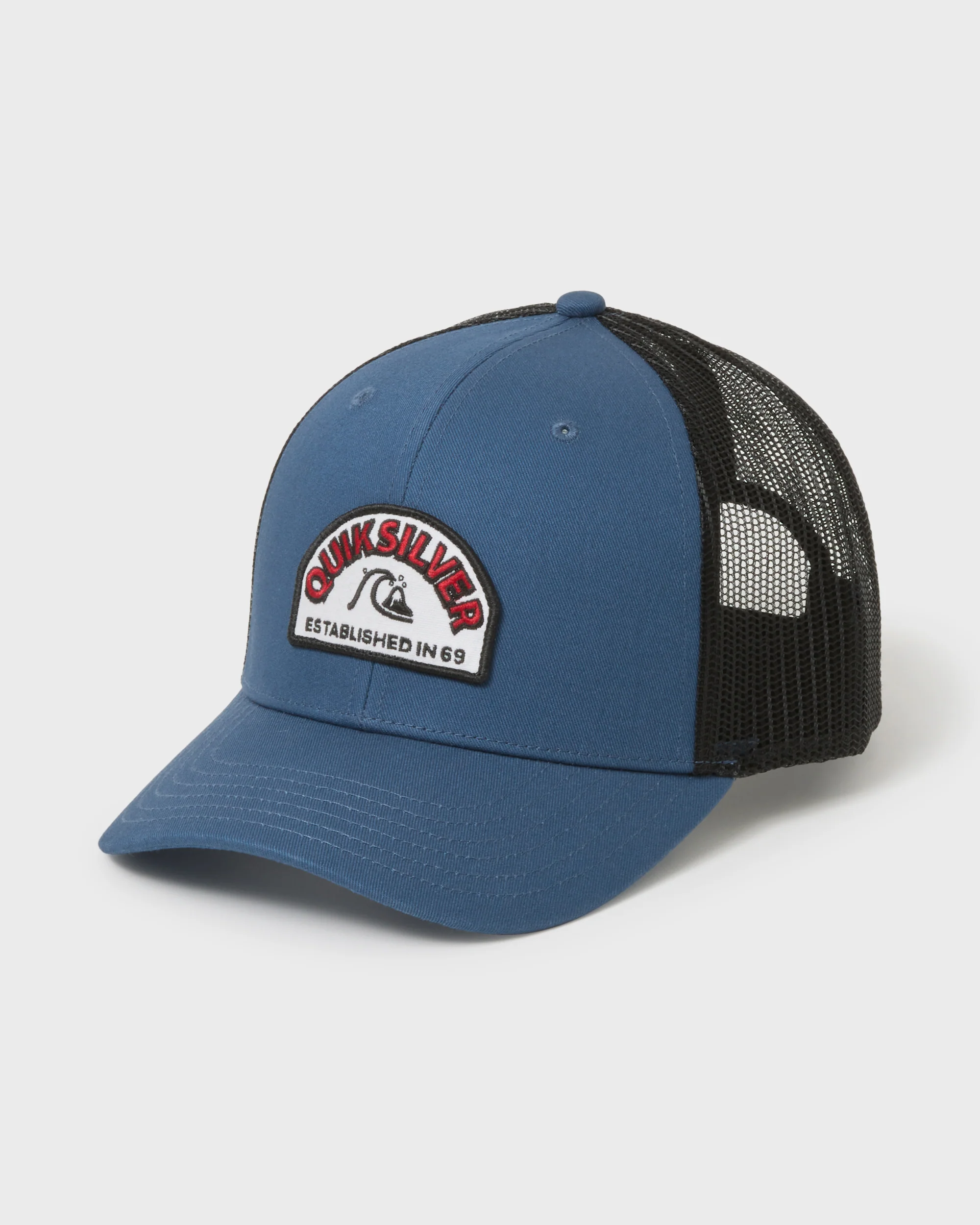 Suns Out Cotton Chino Twill Trucker Hat - Dark Denim 1 Suns Out Cotton Chino Twill Trucker Hat - Dark Denim
