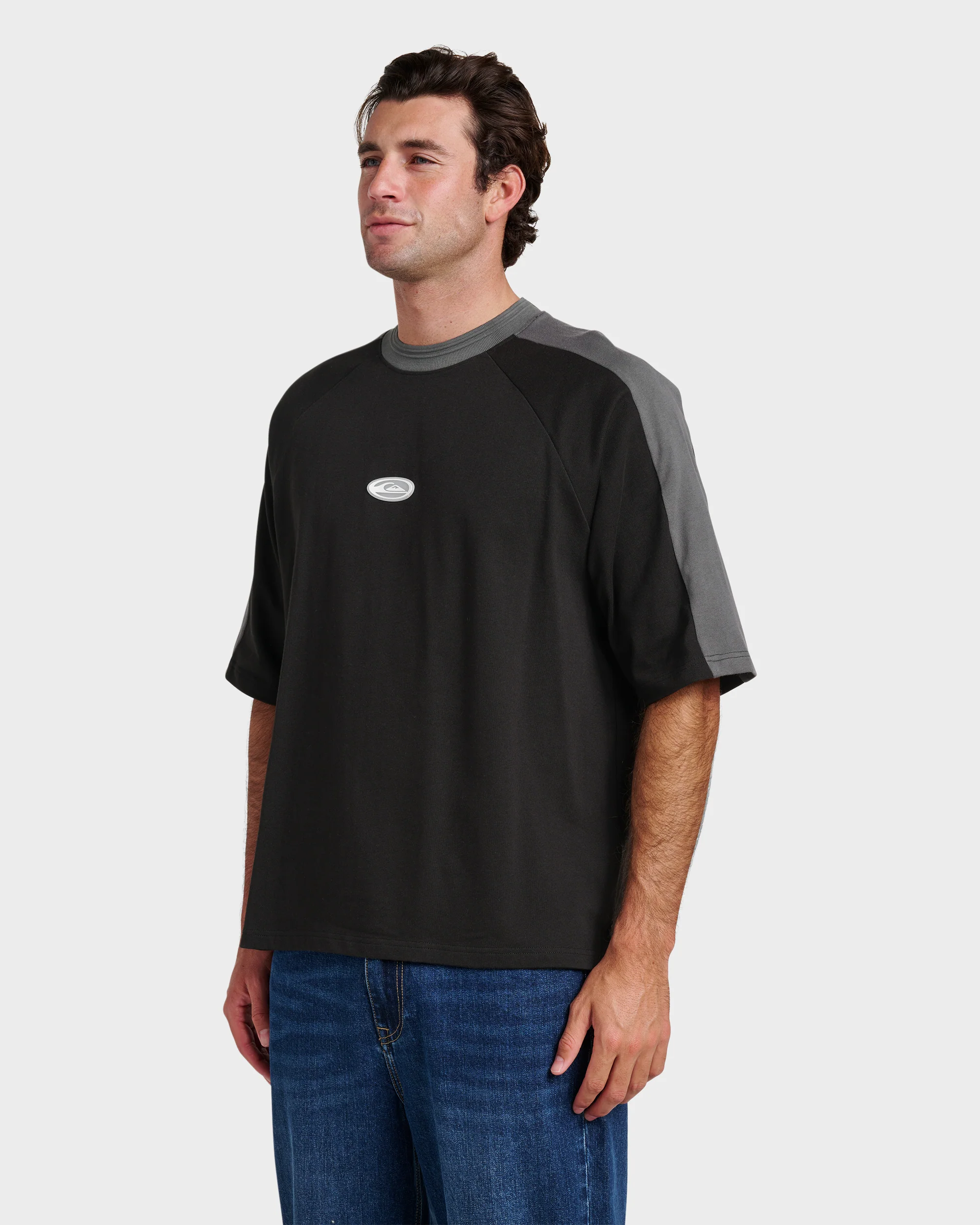 Apex Raglan Tee - Black 3 Apex Raglan Tee - Black