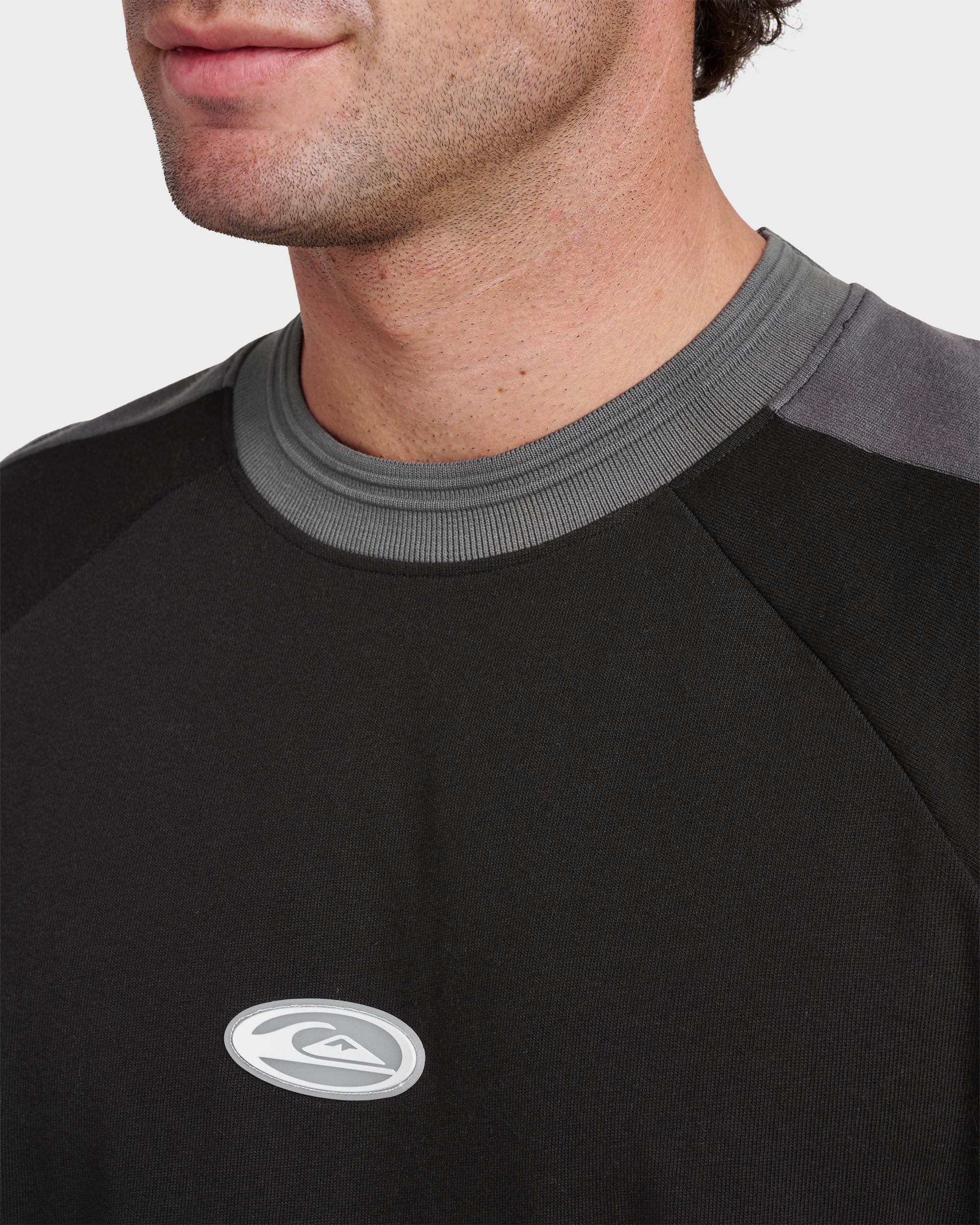 Apex Raglan Tee - Black 4 Apex Raglan Tee - Black