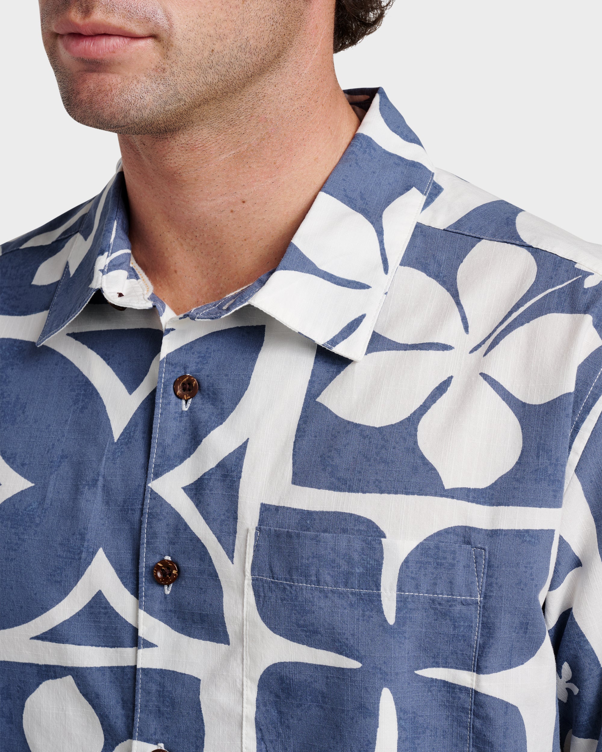 Waterman Tiki Island Shirt - Flint Stone 4 Waterman Tiki Island Shirt - Flint Stone