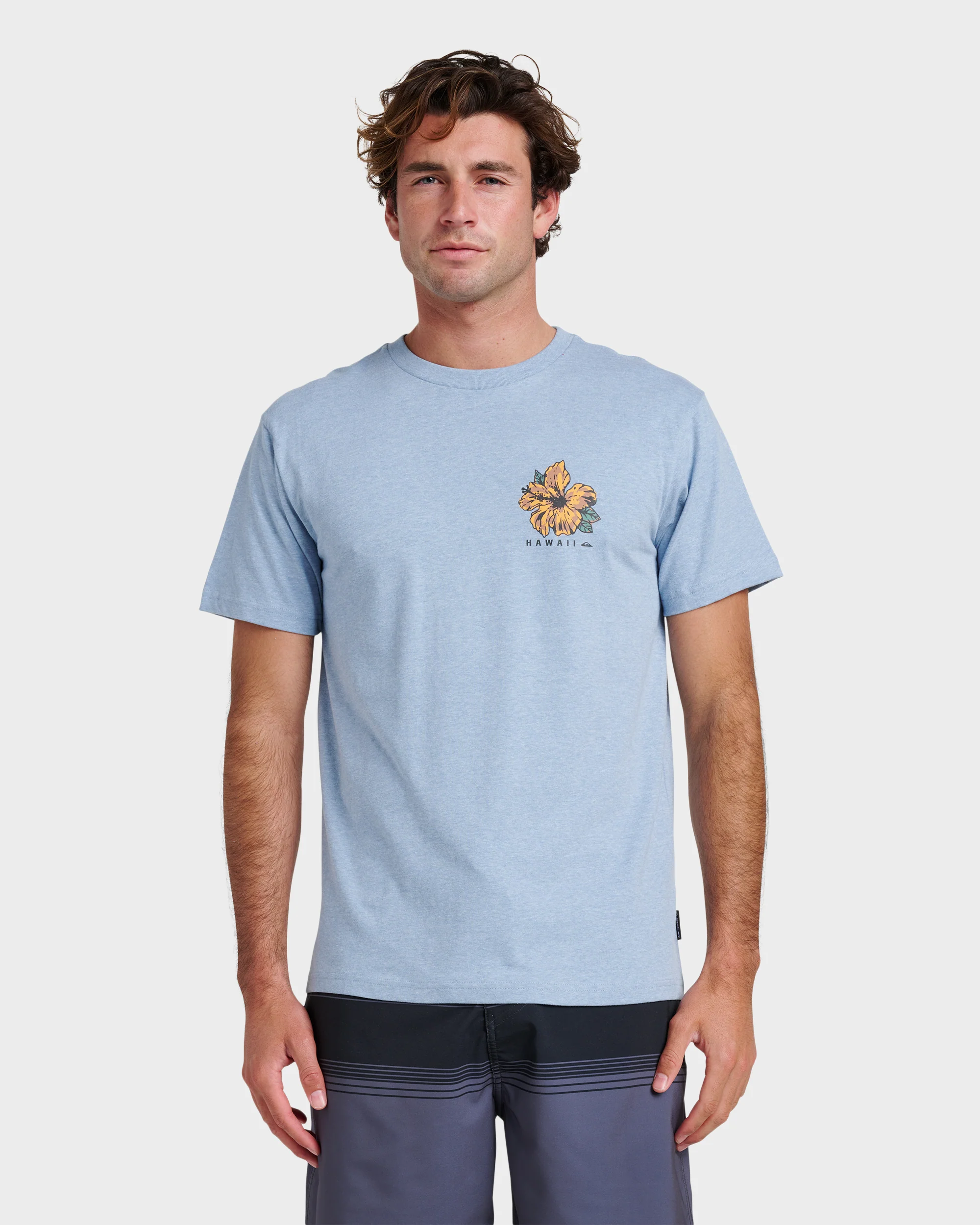 Hi Garden Classic T-shirt - Ashley Blue Heather 2 Hi Garden Classic T-shirt - Ashley Blue Heather