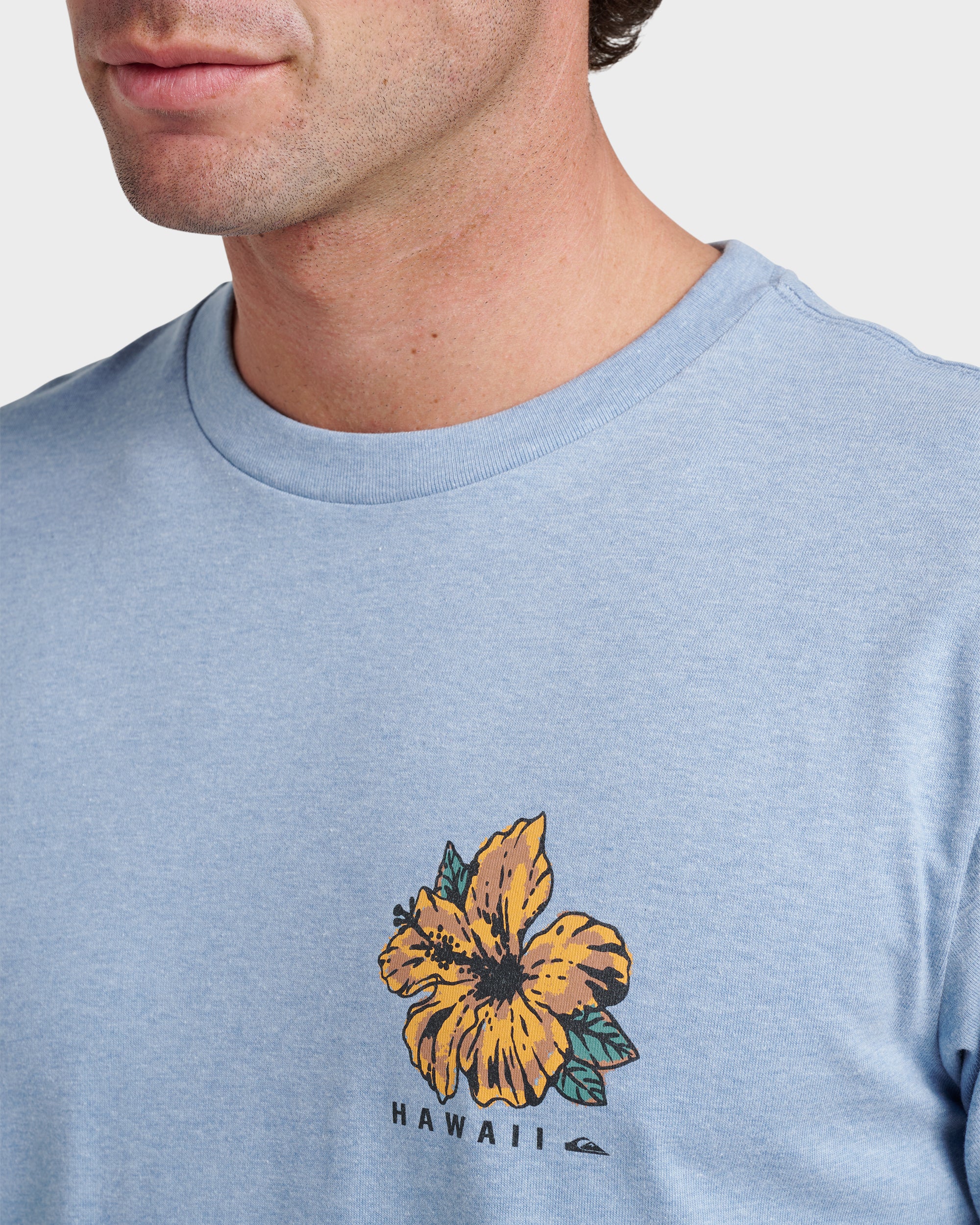 Hi Garden Classic T-shirt - Ashley Blue Heather 5 Hi Garden Classic T-shirt - Ashley Blue Heather