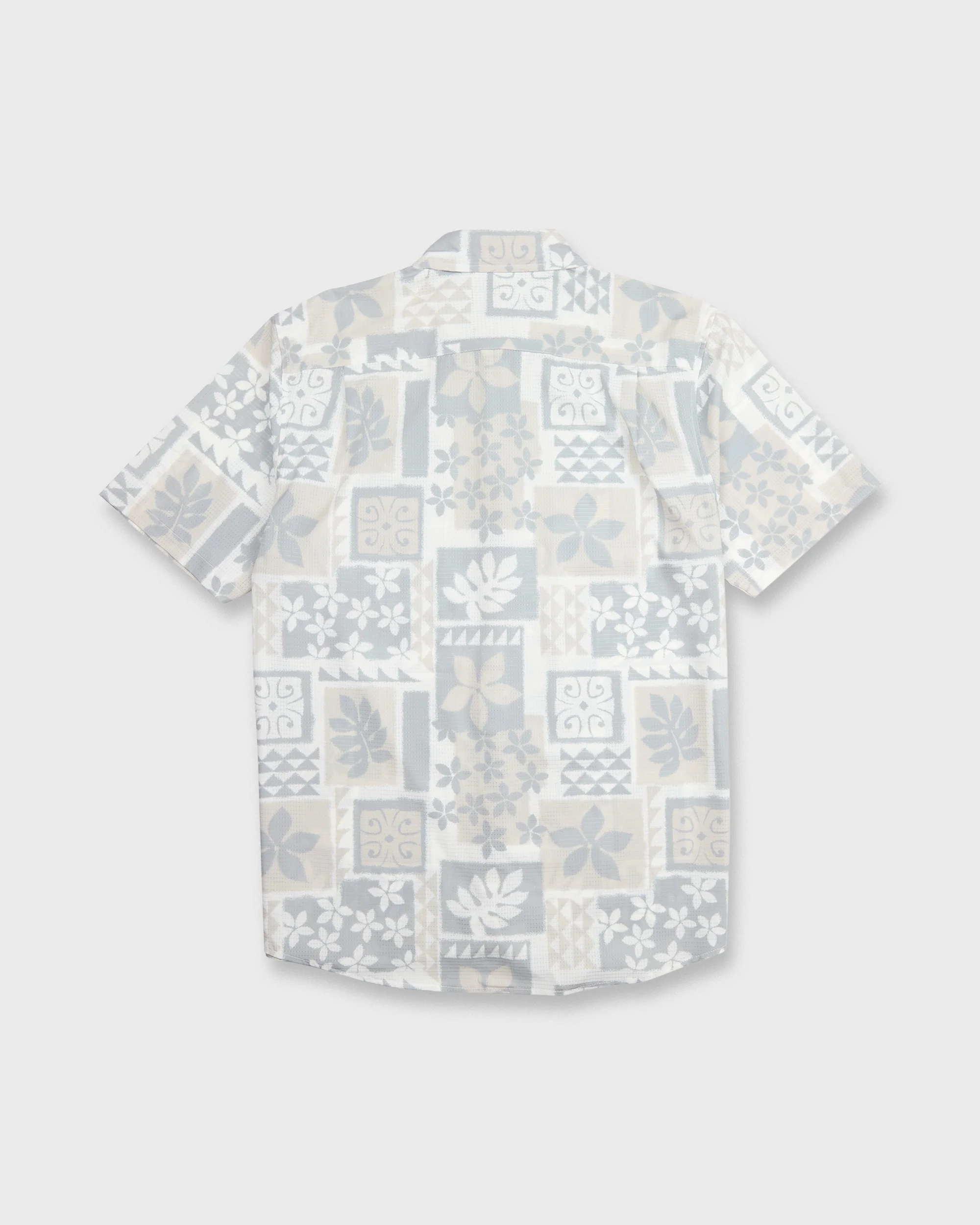 Waterman Sandy Cove Short Sleeve Woven Shirt - White 9 Waterman Sandy Cove Short Sleeve Woven Shirt - White