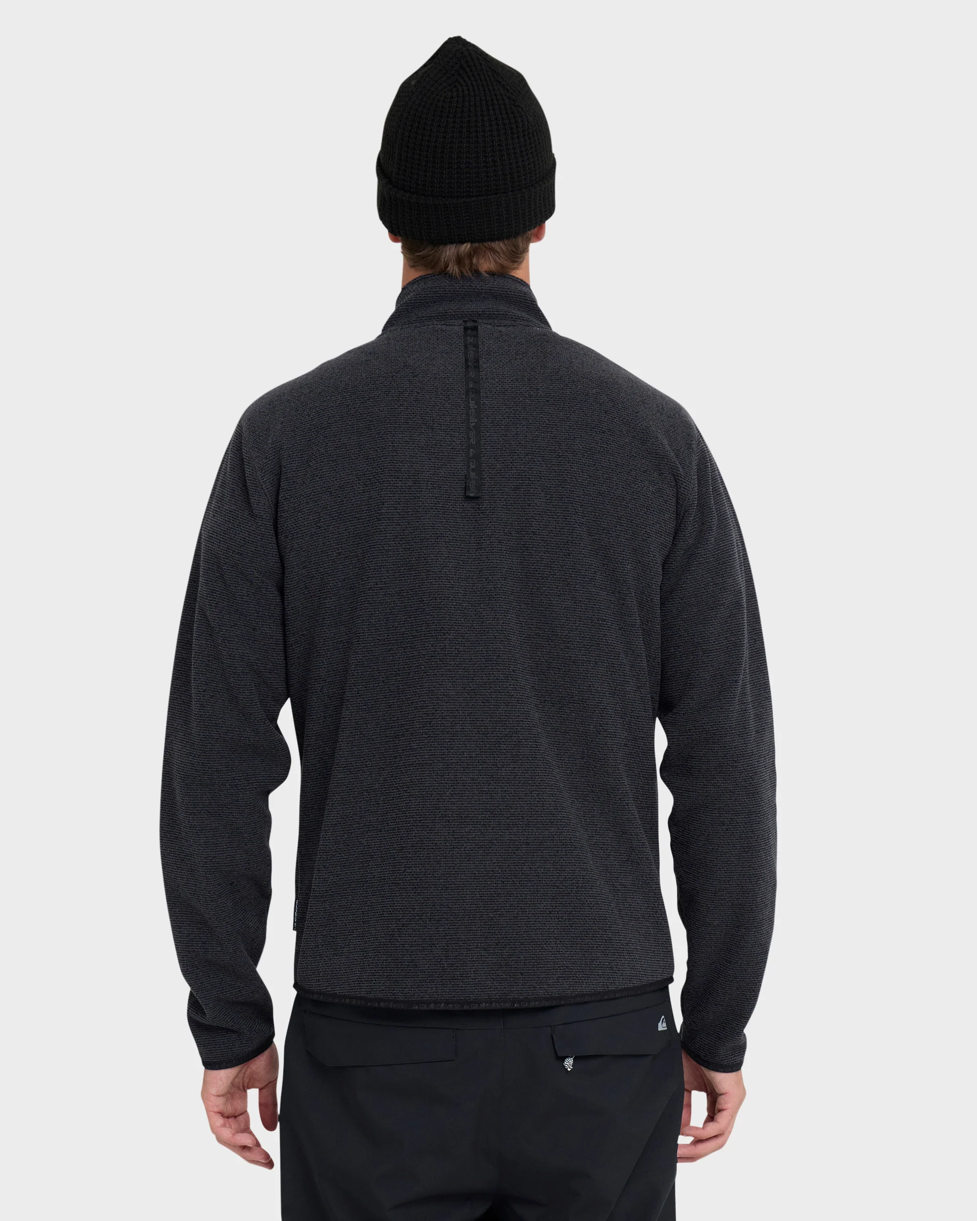 Aker Full Zip Technical Fleece - Black 2 Aker Full Zip Technical Fleece - Black