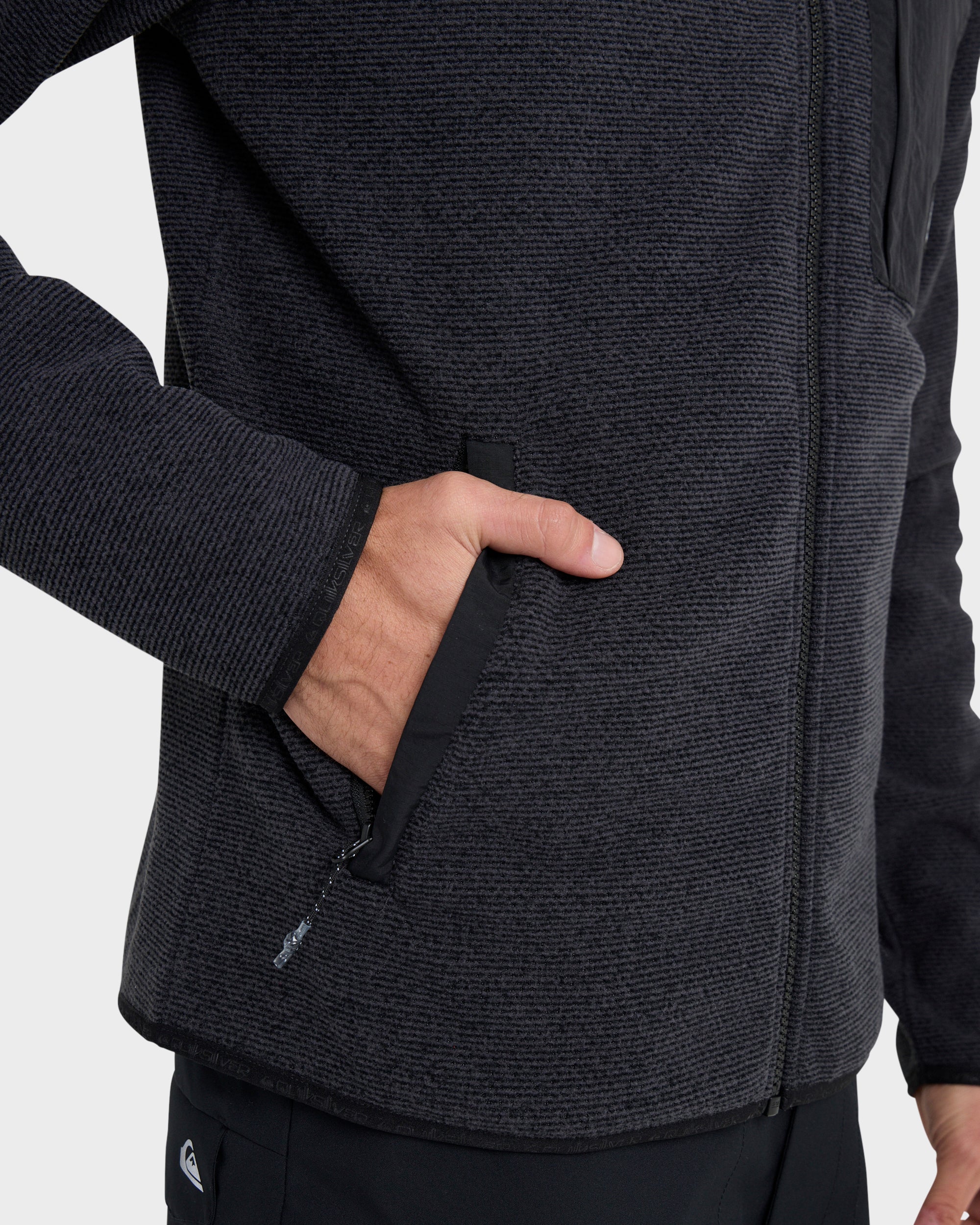 Aker Full Zip Technical Fleece - Black 6 Aker Full Zip Technical Fleece - Black