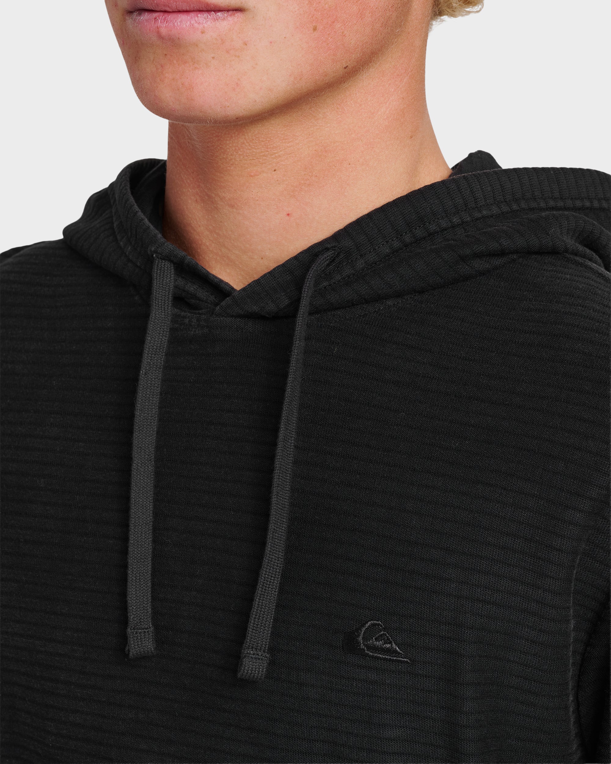 Alamitos Long Sleeve Hooded Top - Black 4 Alamitos Long Sleeve Hooded Top - Black