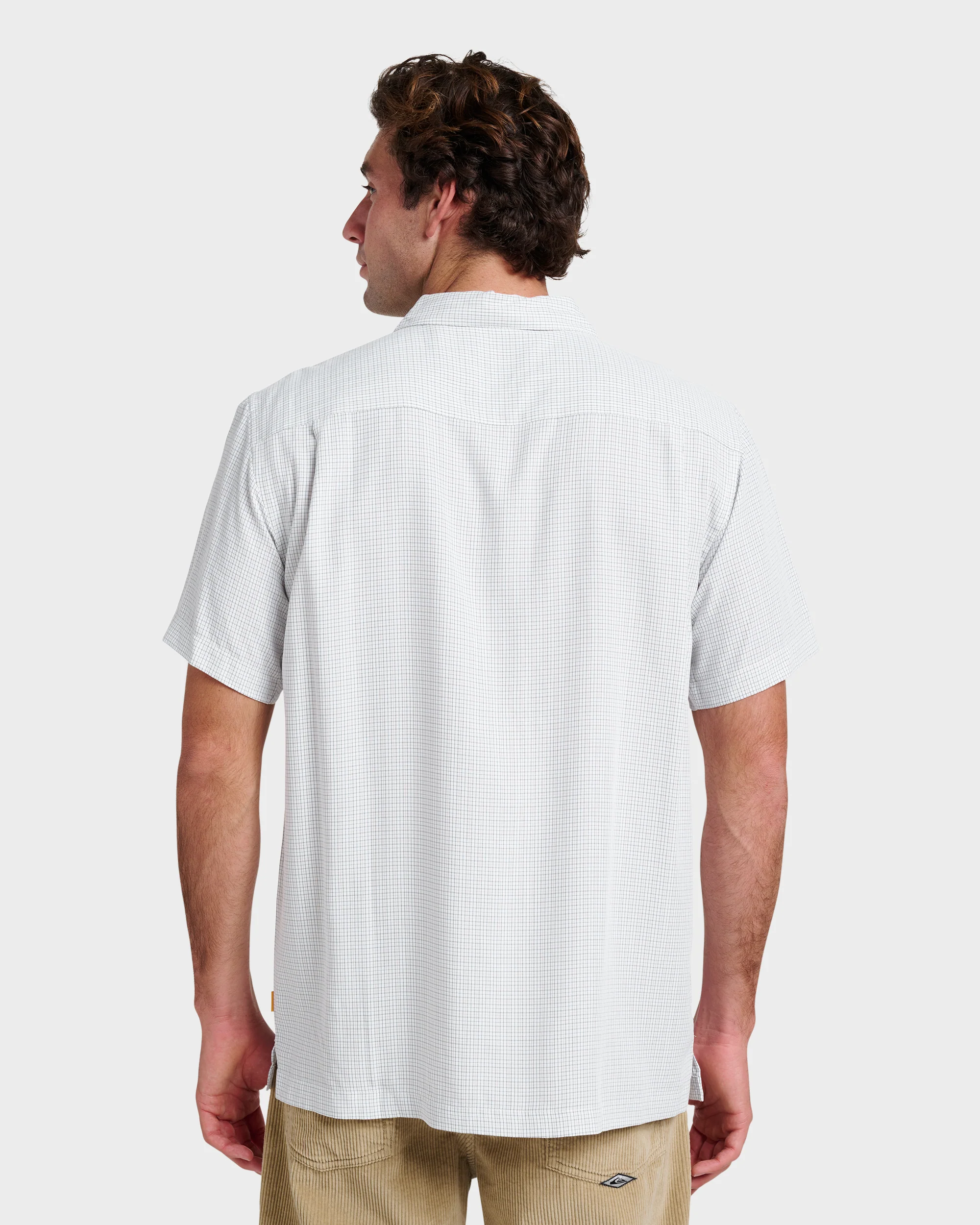 Waterman Checkmate Shirt - White 3 Waterman Checkmate Shirt - White