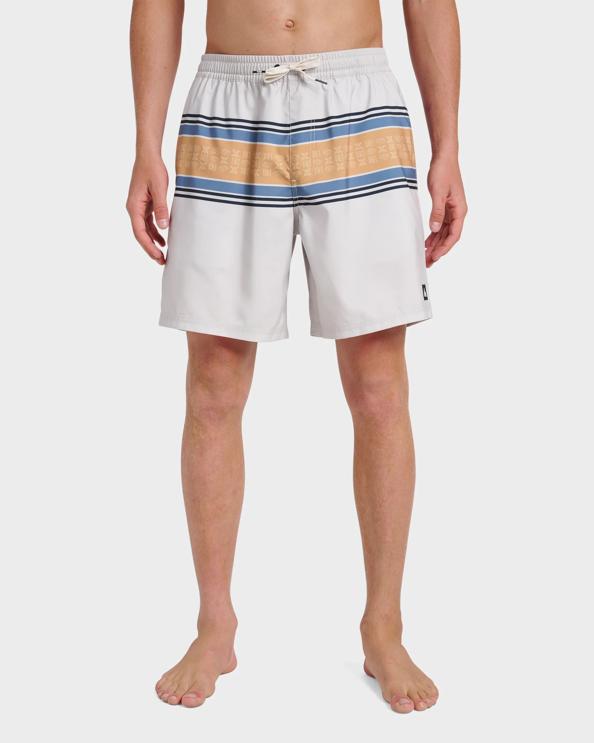 Everyday Super Stripe 17" Swim Trunks - Moonstruck