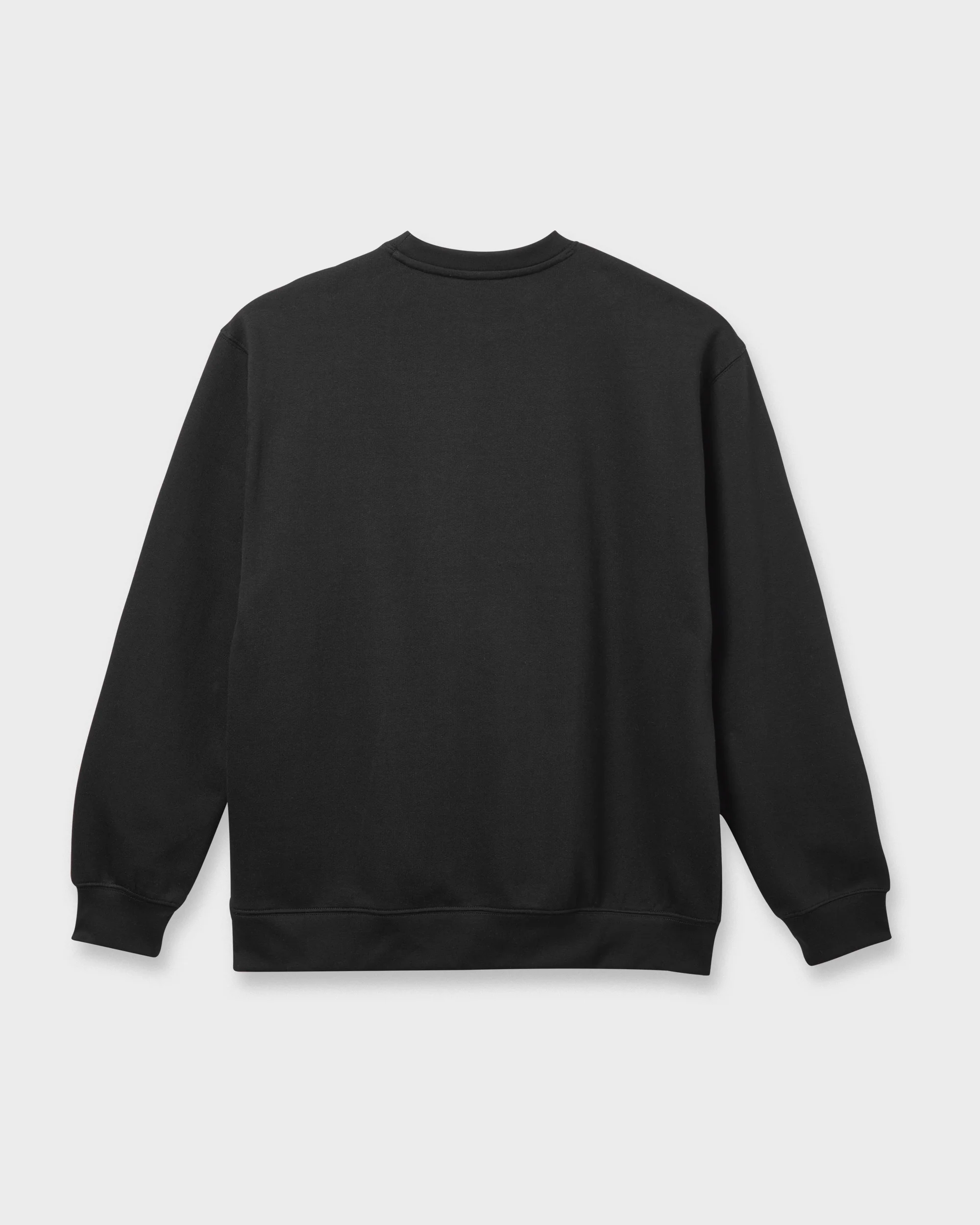 Graphic Crewneck Sweatshirt - Black 6 Graphic Crewneck Sweatshirt - Black