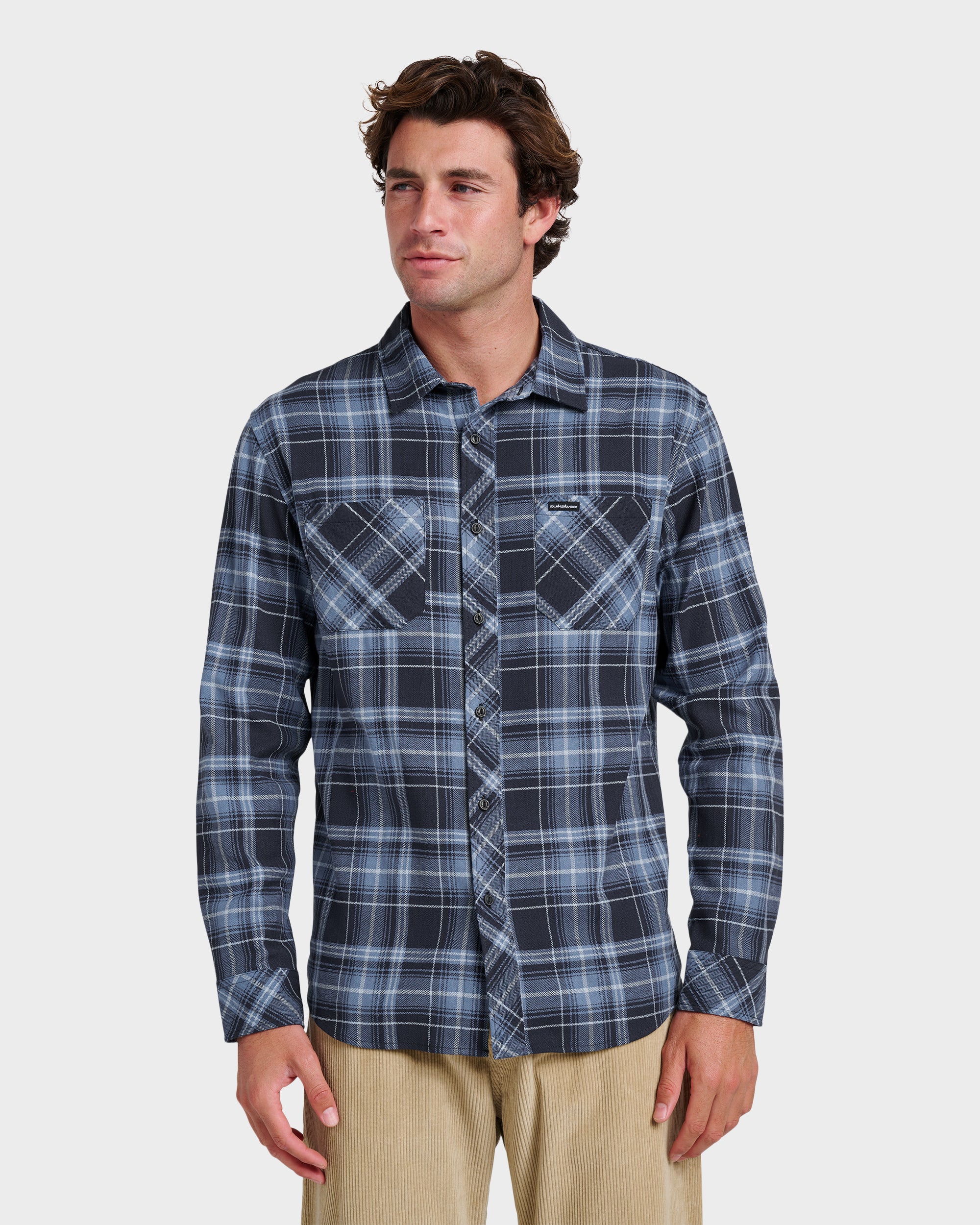 Meridian Stretch Flannel Shirt - Sargasso Sea 1 Meridian Stretch Flannel Shirt - Sargasso Sea