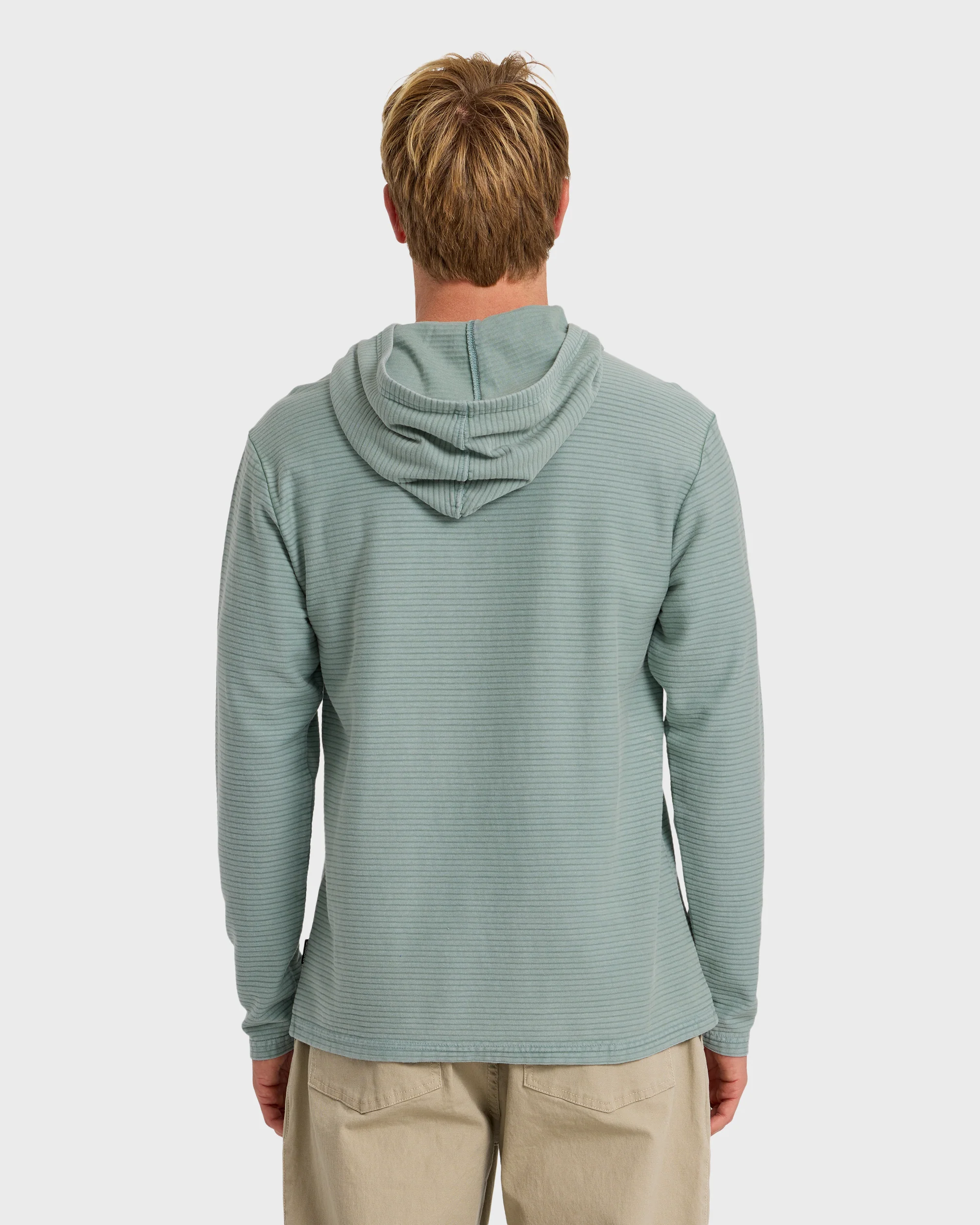 Alamitos Jacquard Stripe Pullover Hoodie - Lily Pad 2 Alamitos Jacquard Stripe Pullover Hoodie - Lily Pad