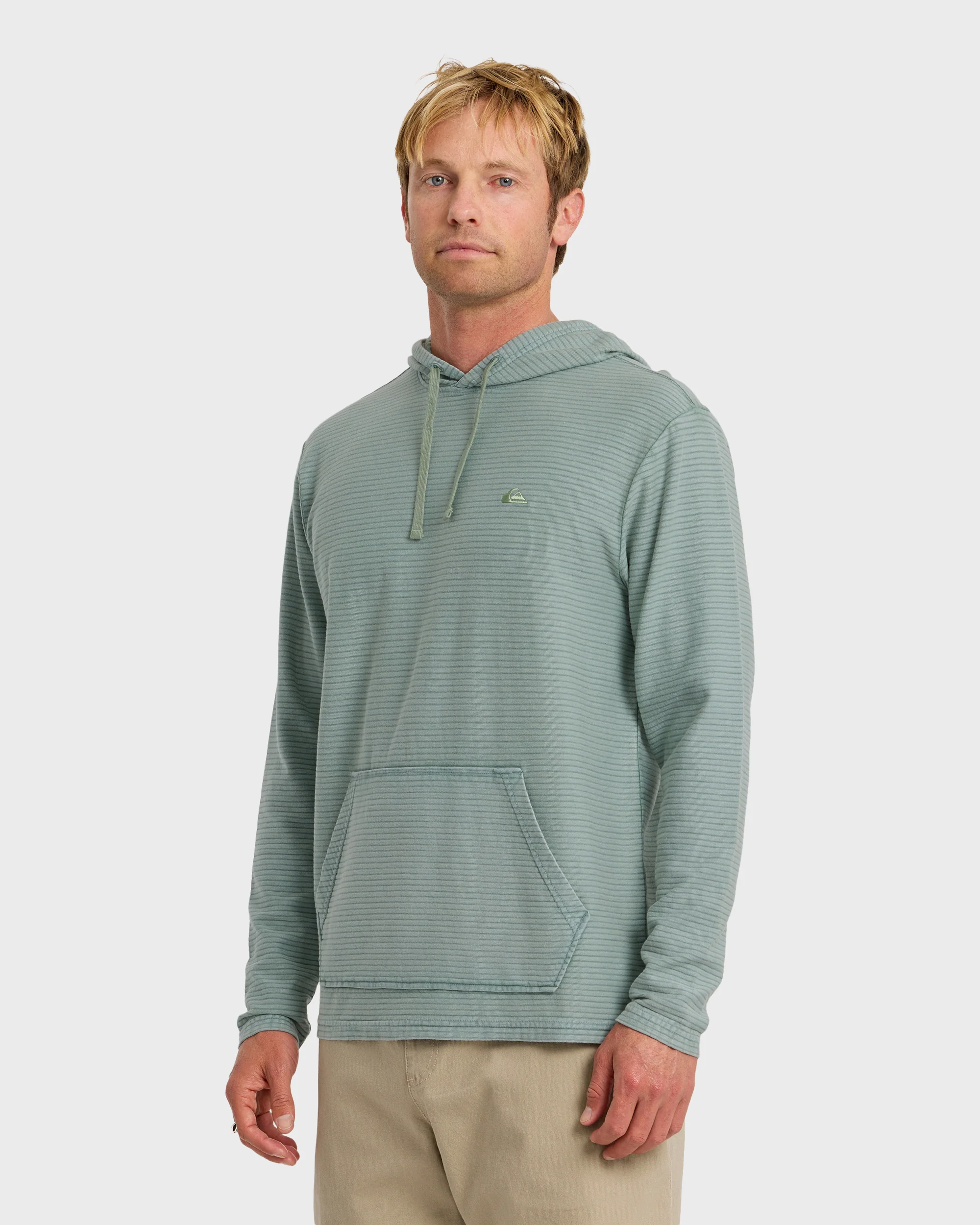Alamitos Jacquard Stripe Pullover Hoodie - Lily Pad 4 Alamitos Jacquard Stripe Pullover Hoodie - Lily Pad